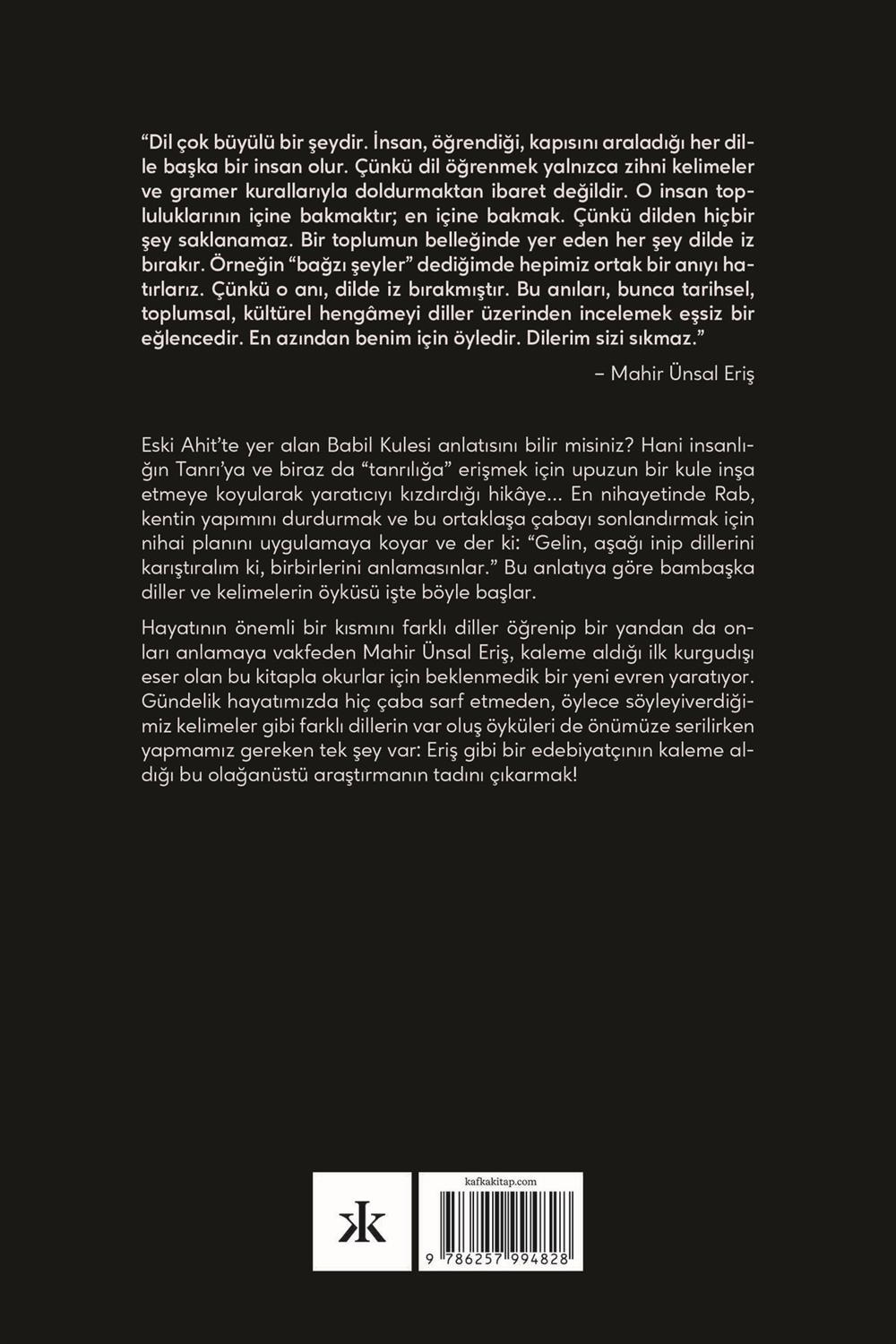 Babil Kulesi Kitabı Mahir Ünsal Eriş