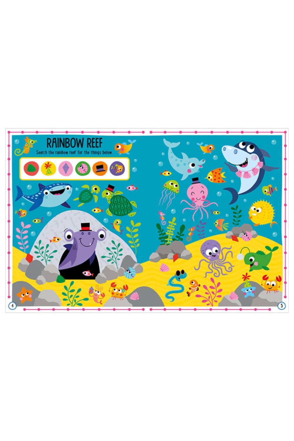 Balloon Stickers Shark Reef Activity Book