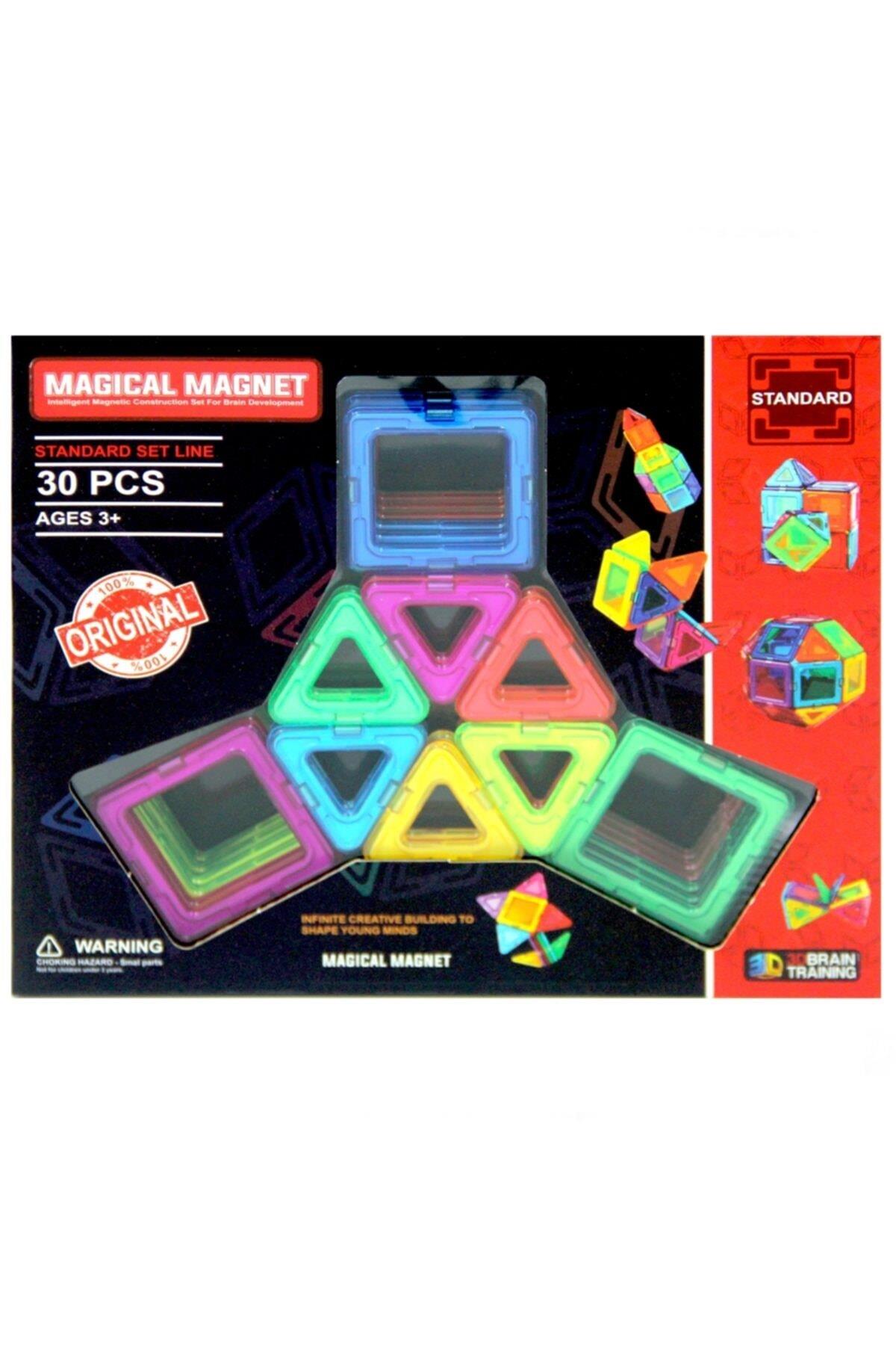 Beyaz At -magical Magnet 30 Parça Oyun Seti. - Beyaz At