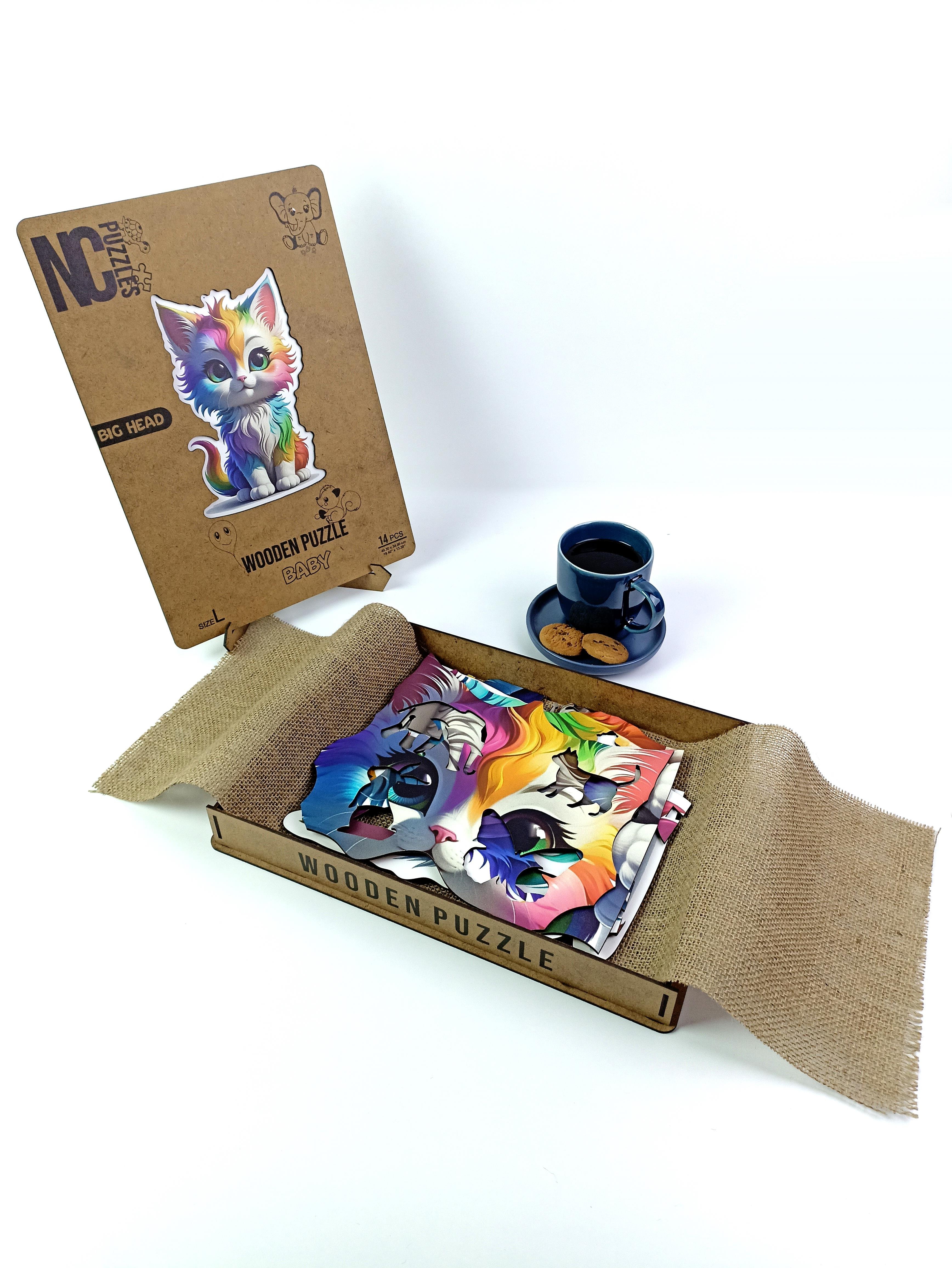 Big Head 14 Parça Puzzle 