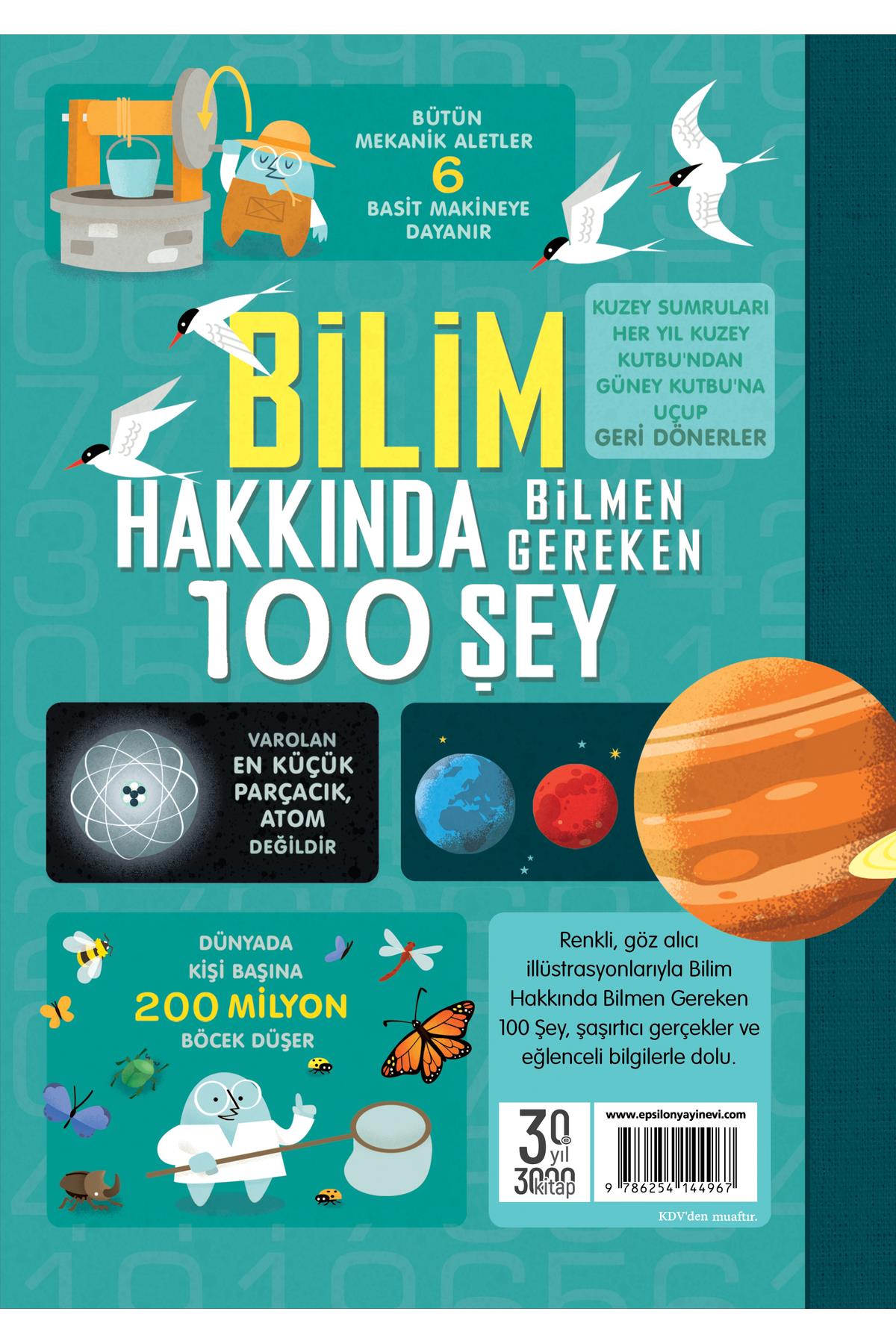 Bilim Hakkında Bilmen Gereken 100 Şey Alex Frith, Minna Lacey, Jerome Martin, Jonathan Melmoth