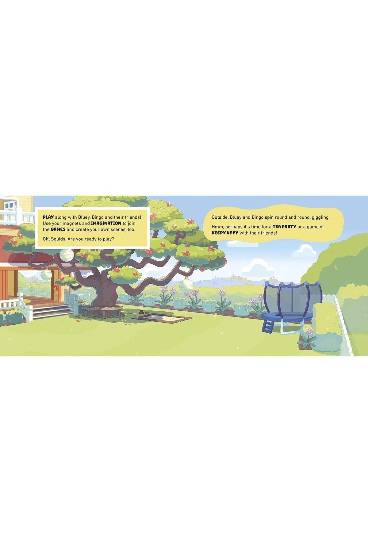 Bluey: Let's Play Outside : Magnet Book