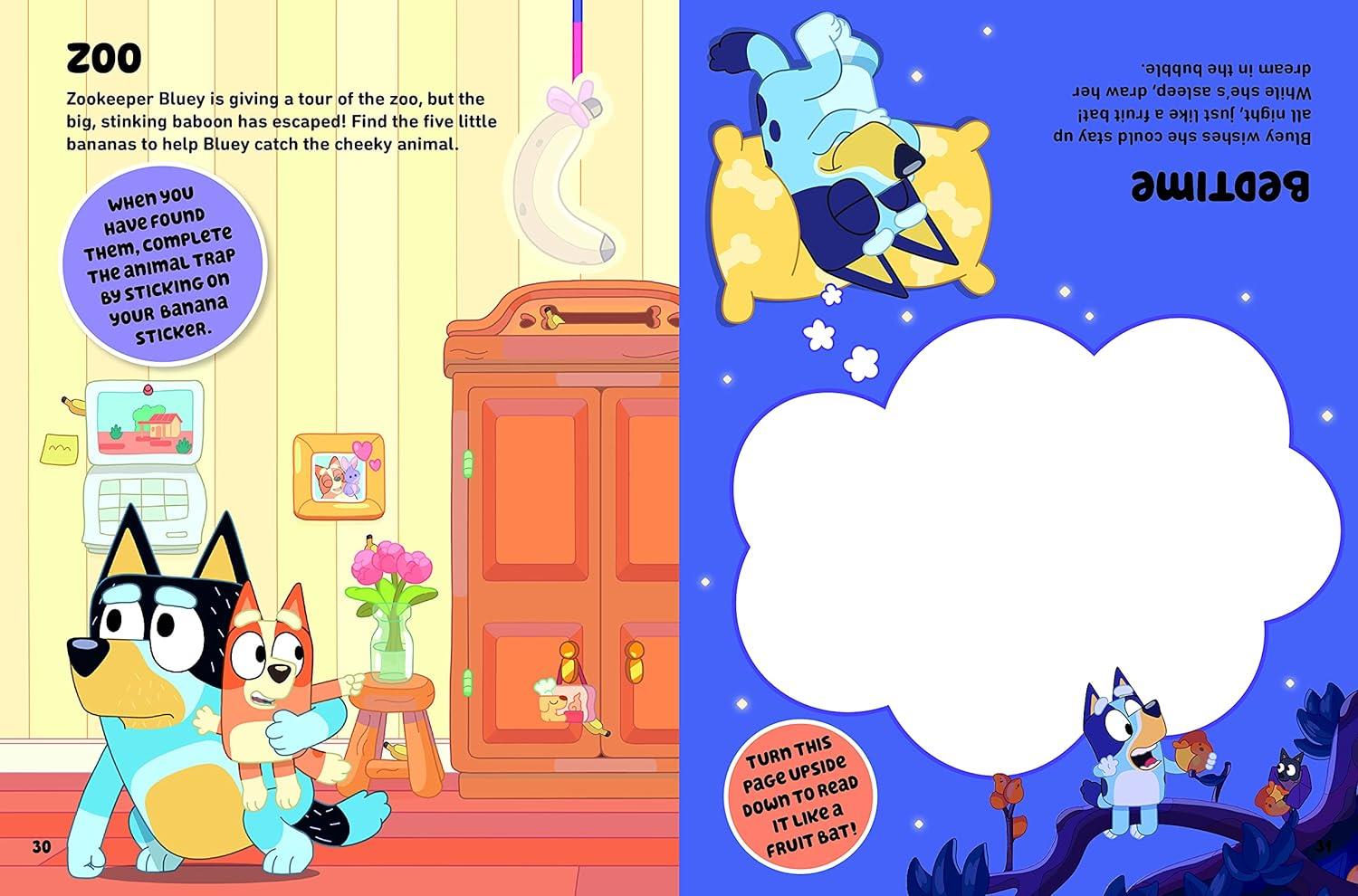 Bluey: Meet Bluey! Sticker Activity