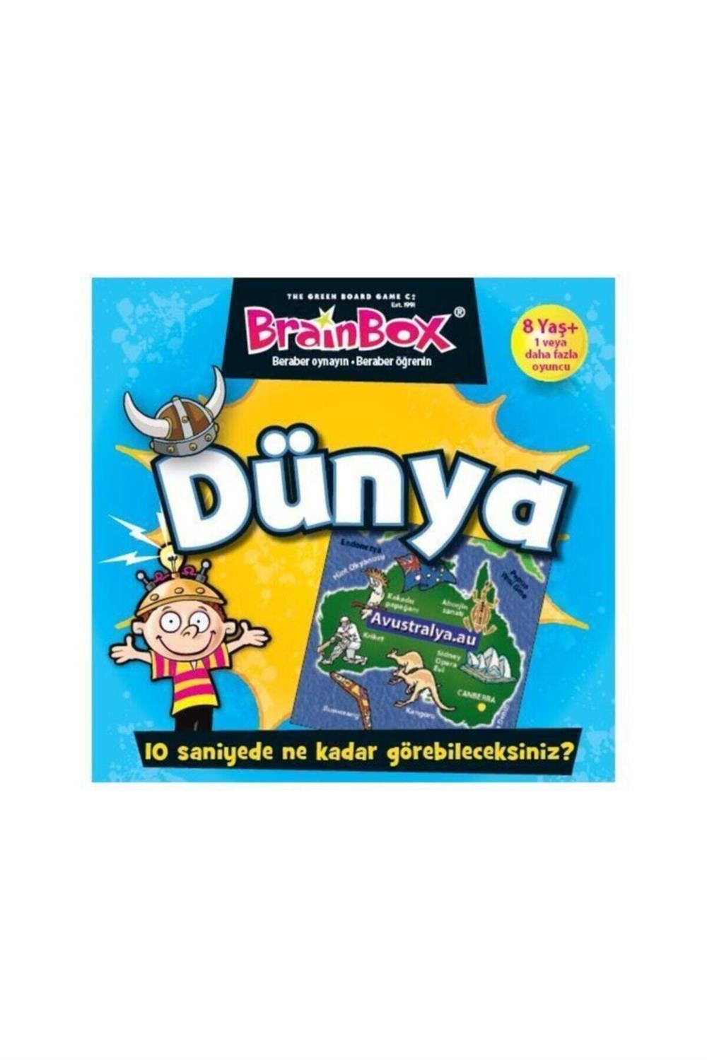 Brainbox Dünya Türkçe Hafıza - Dikkat - Genel Kültür Kutu Oyunu