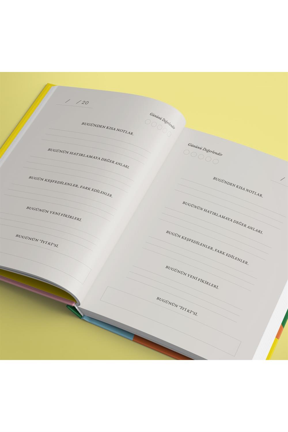 Bugün Günlük Defteri - Turuncu