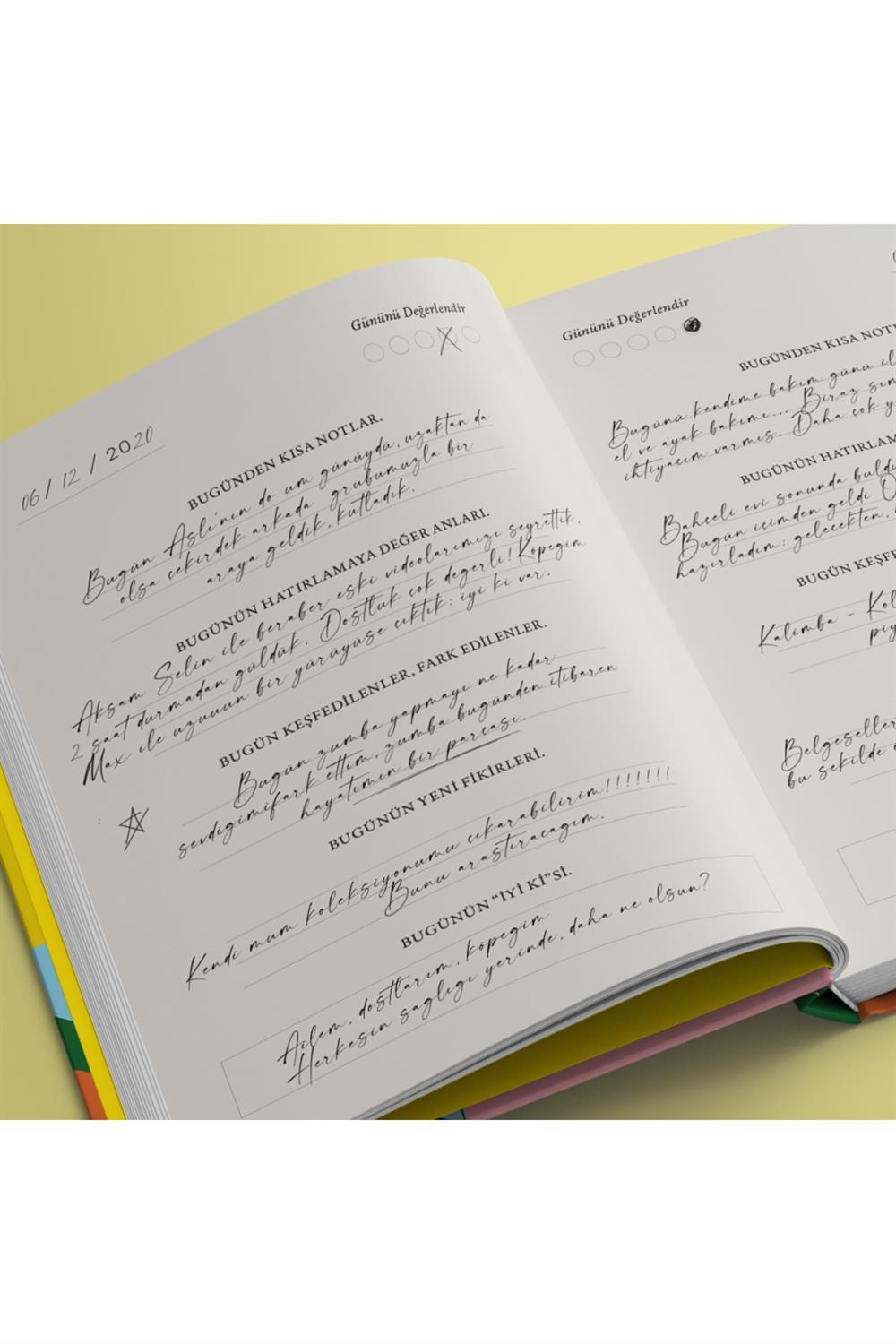 Bugün Günlük Defteri - Turuncu