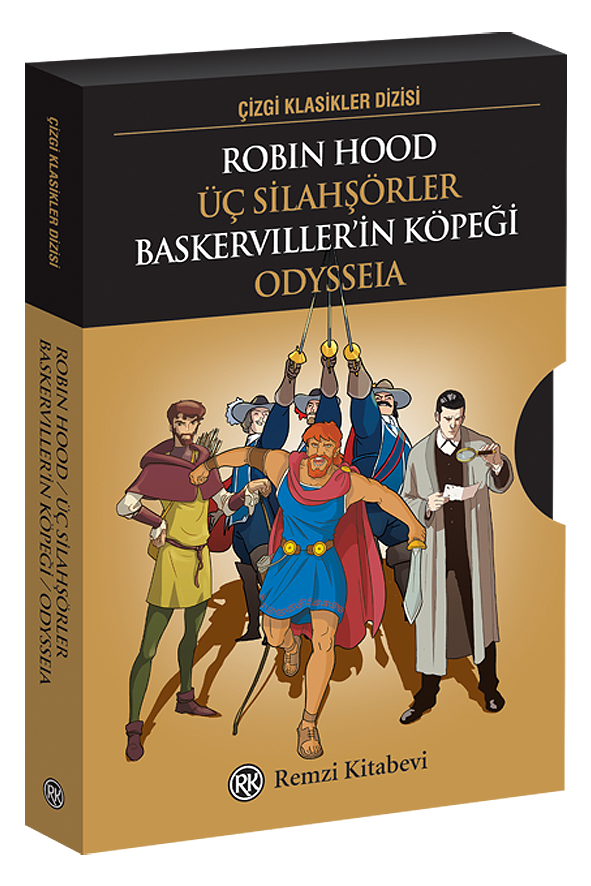Çizgi Klasikler Dizisi 4 Kitap (Kutulu Takım)