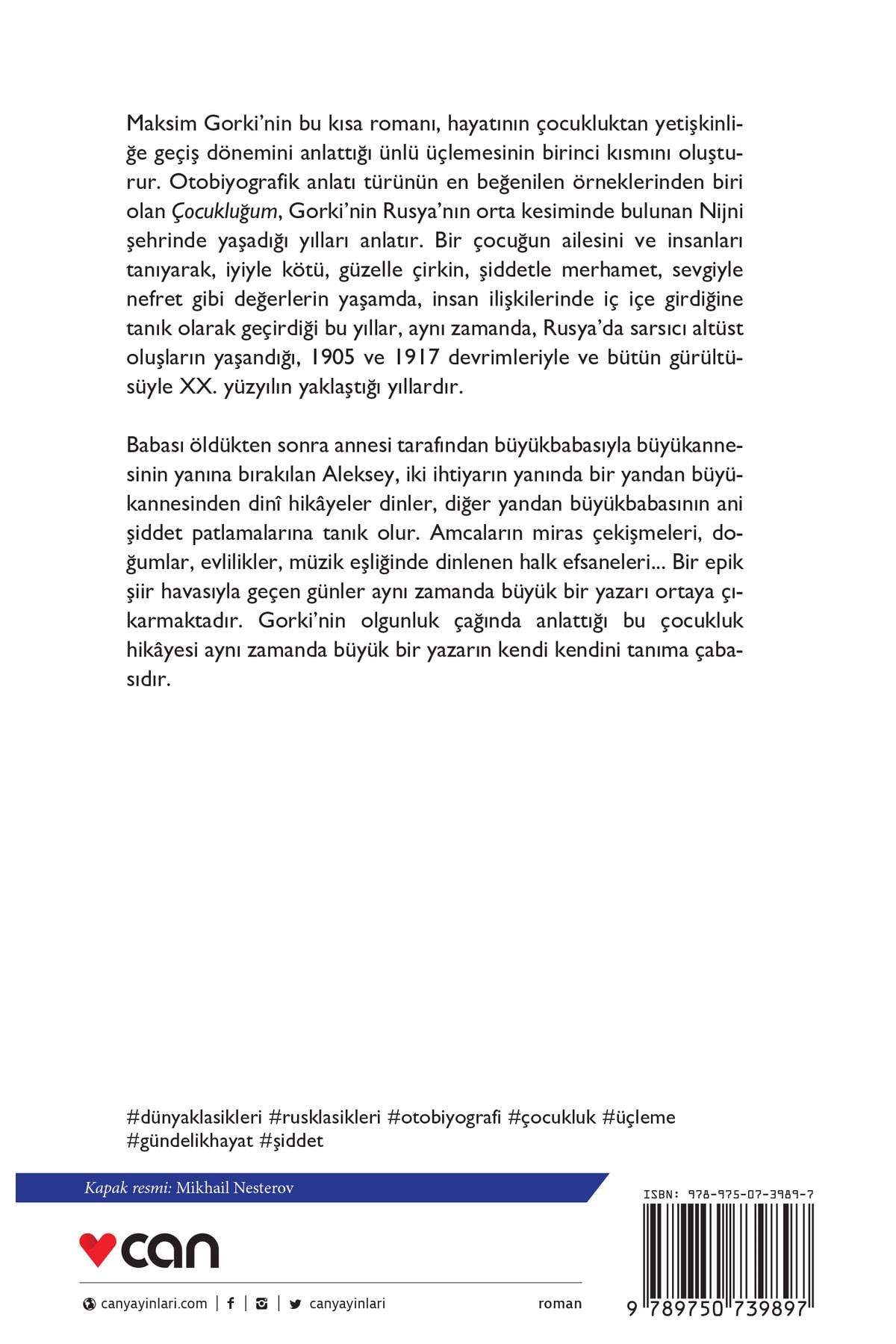 Çocukluğum - Maksim Gorki