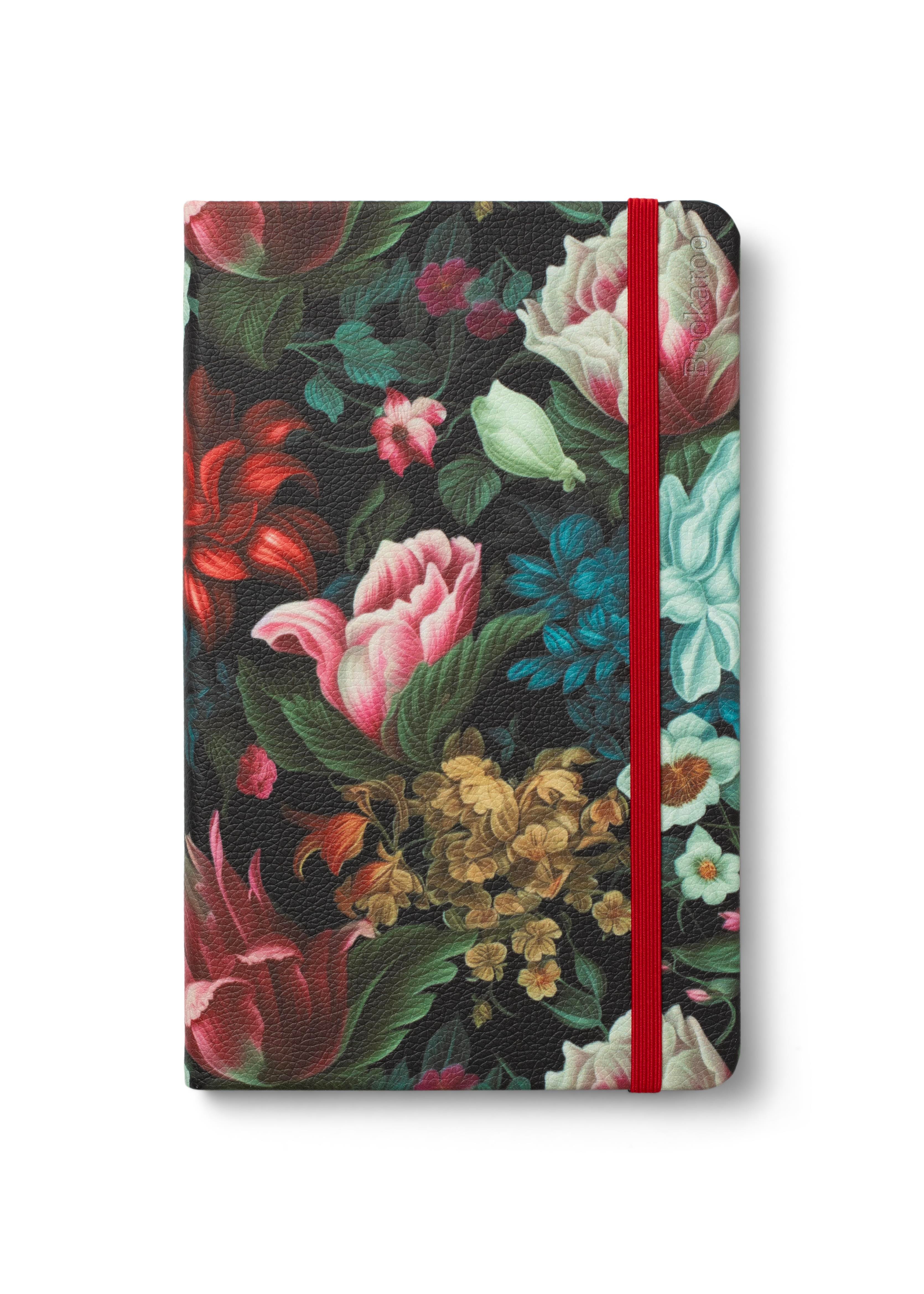 Defter Bookaroo Dark Floral A5 Defter