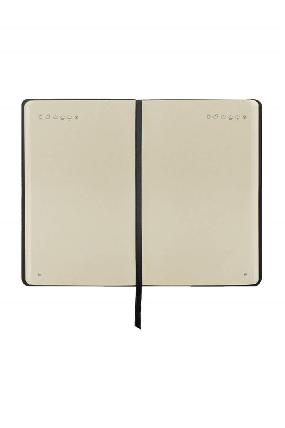 Defter Lg My Notebook Large Çizgisiz Siyah  /