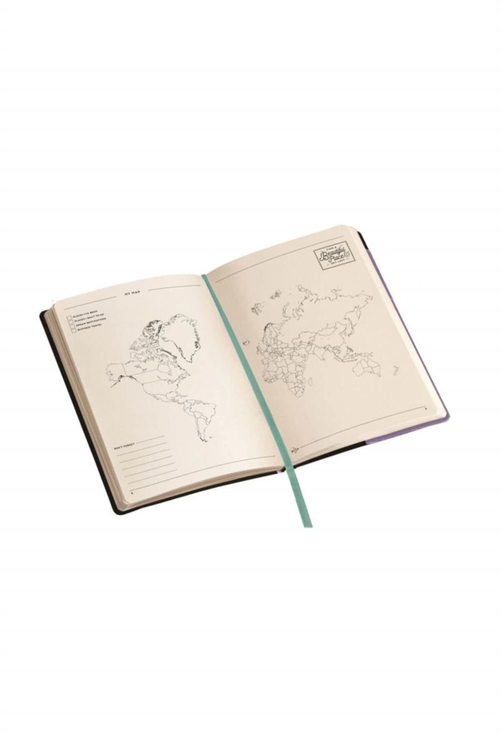 Defter Lg My Notebook Large Çizgisiz Siyah  /