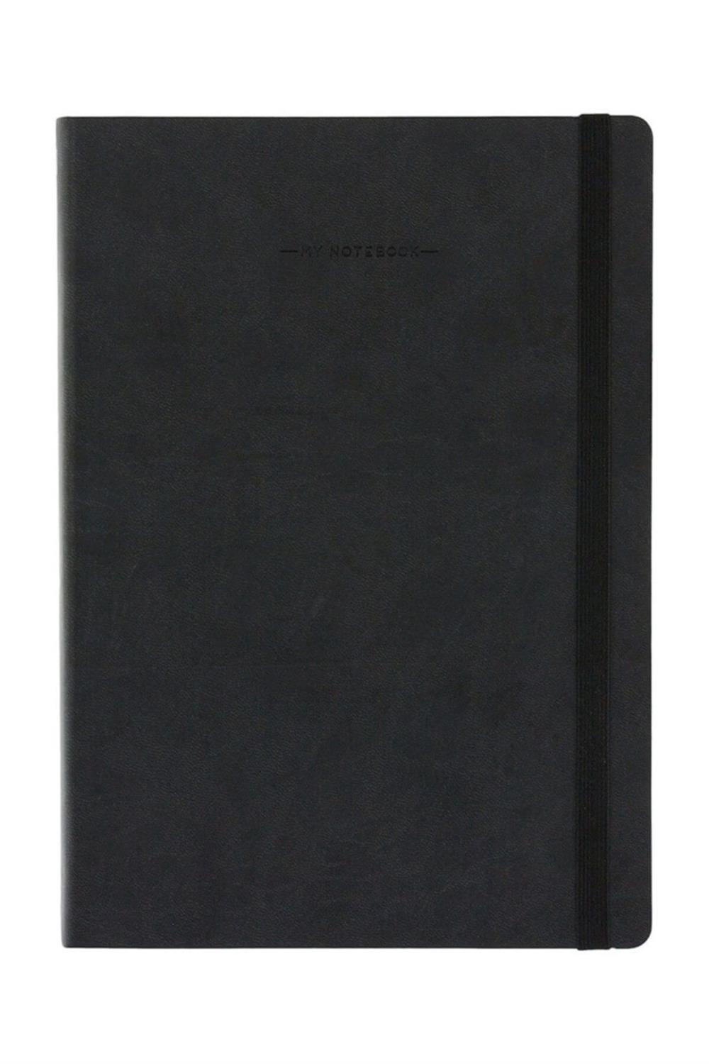 Defter Lg My Notebook Large Çizgisiz Siyah  /