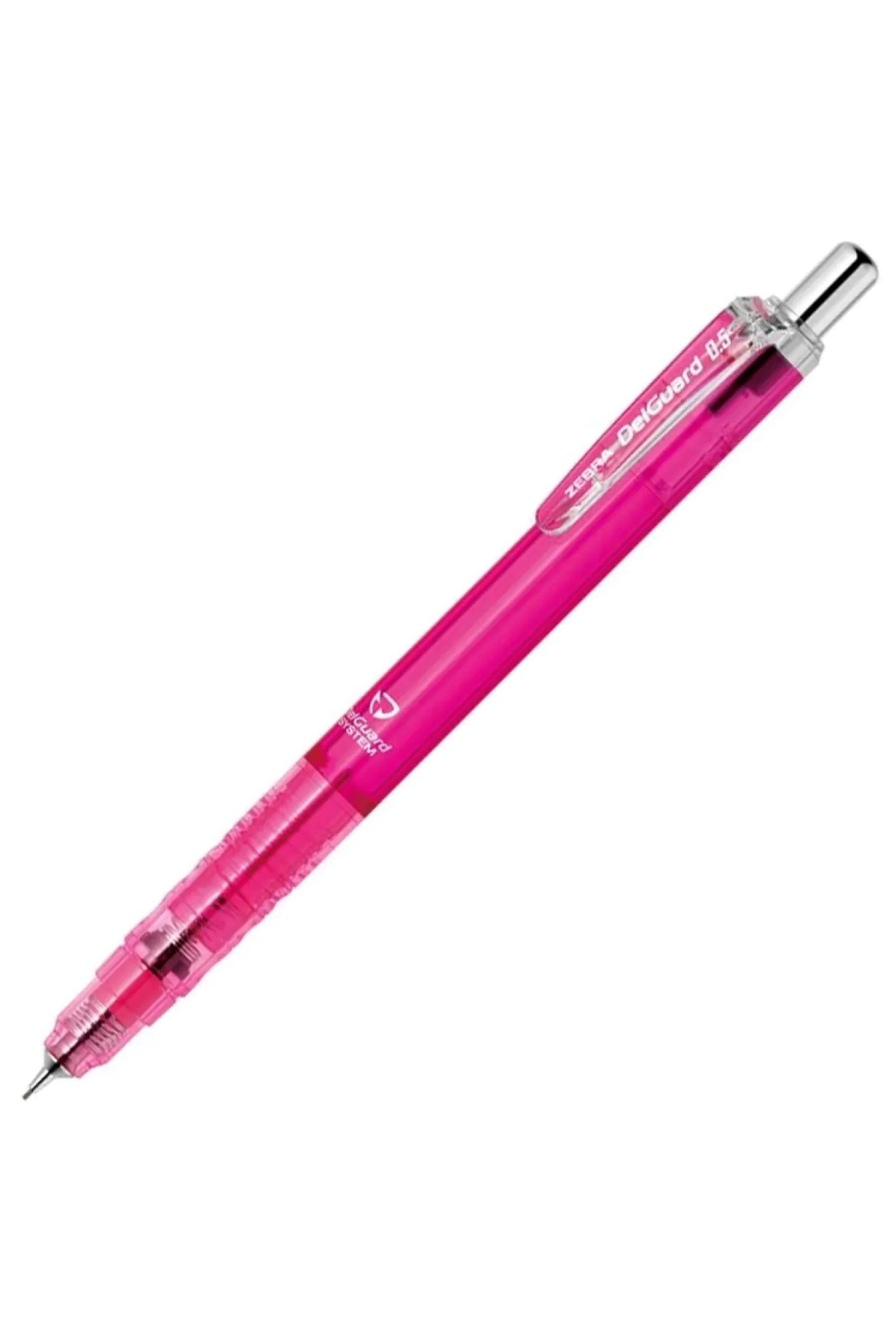 Delguard Light Uçlu Kalem 0.5mm Şeffaf Pembe