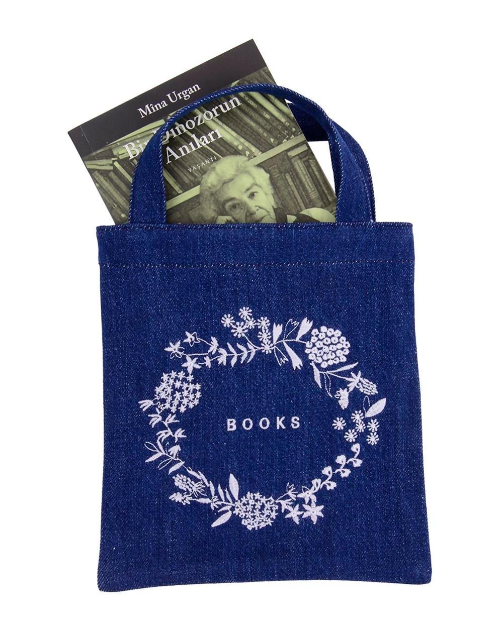 Denim Kitap Çantası