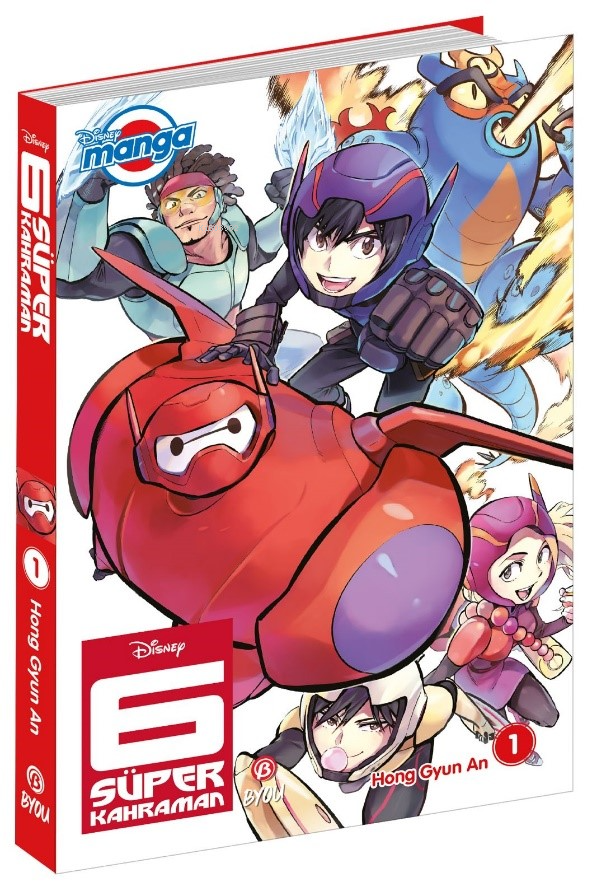 Disney Manga 6 Süper Kahraman