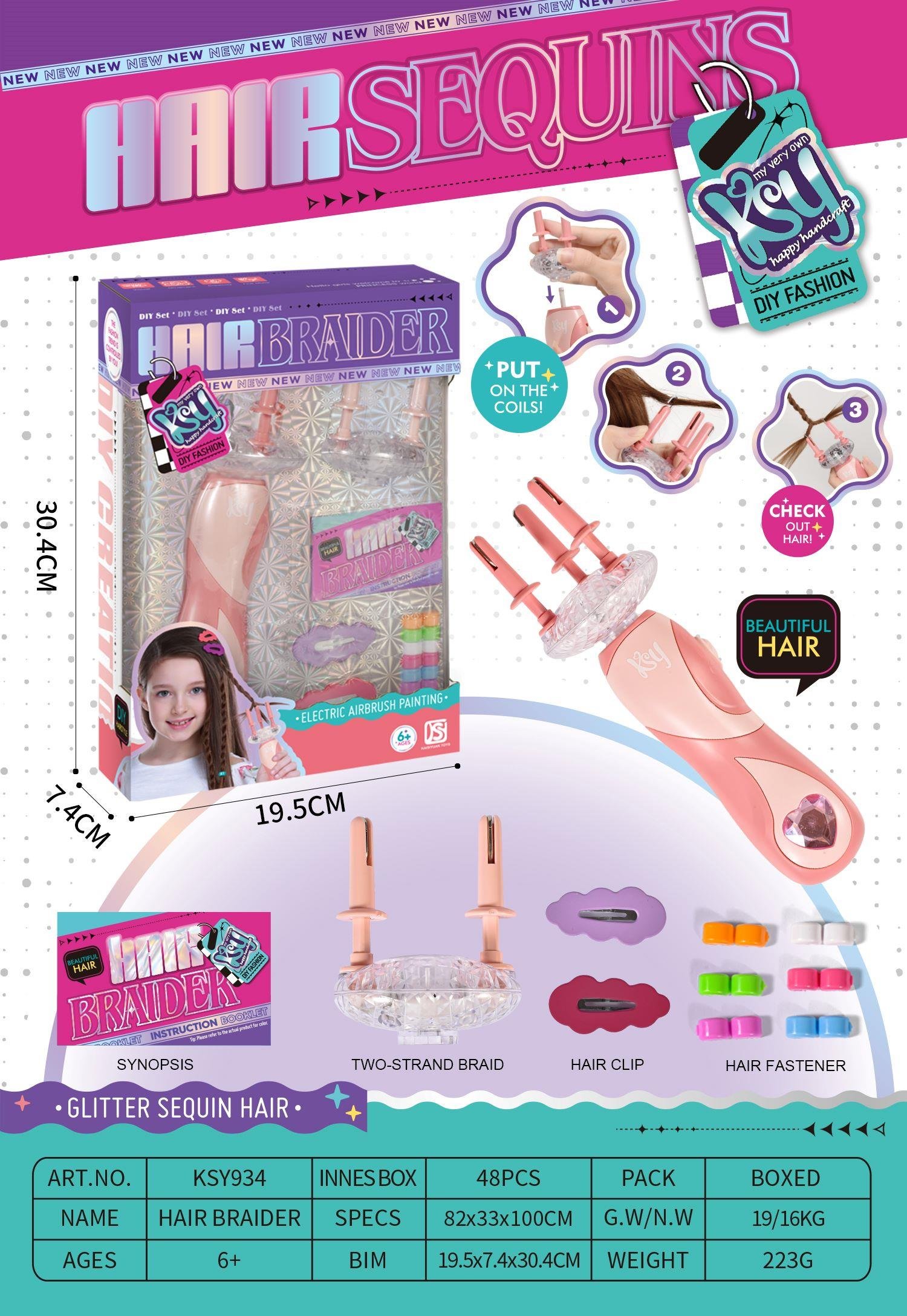 Dıy Hair Braider Set / Ksy934