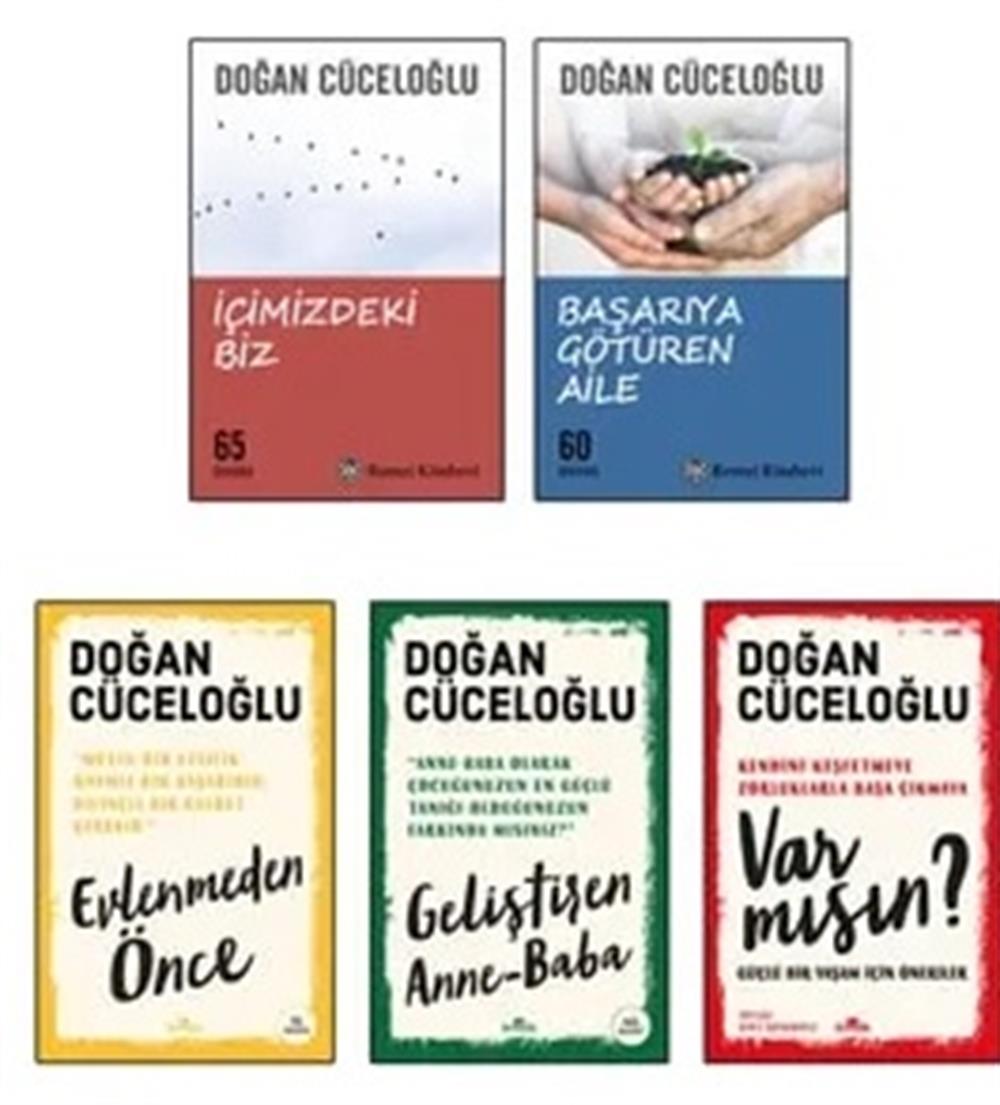 Doğan Cüceloğlu Kitapları Set 4 (5 Kitap)