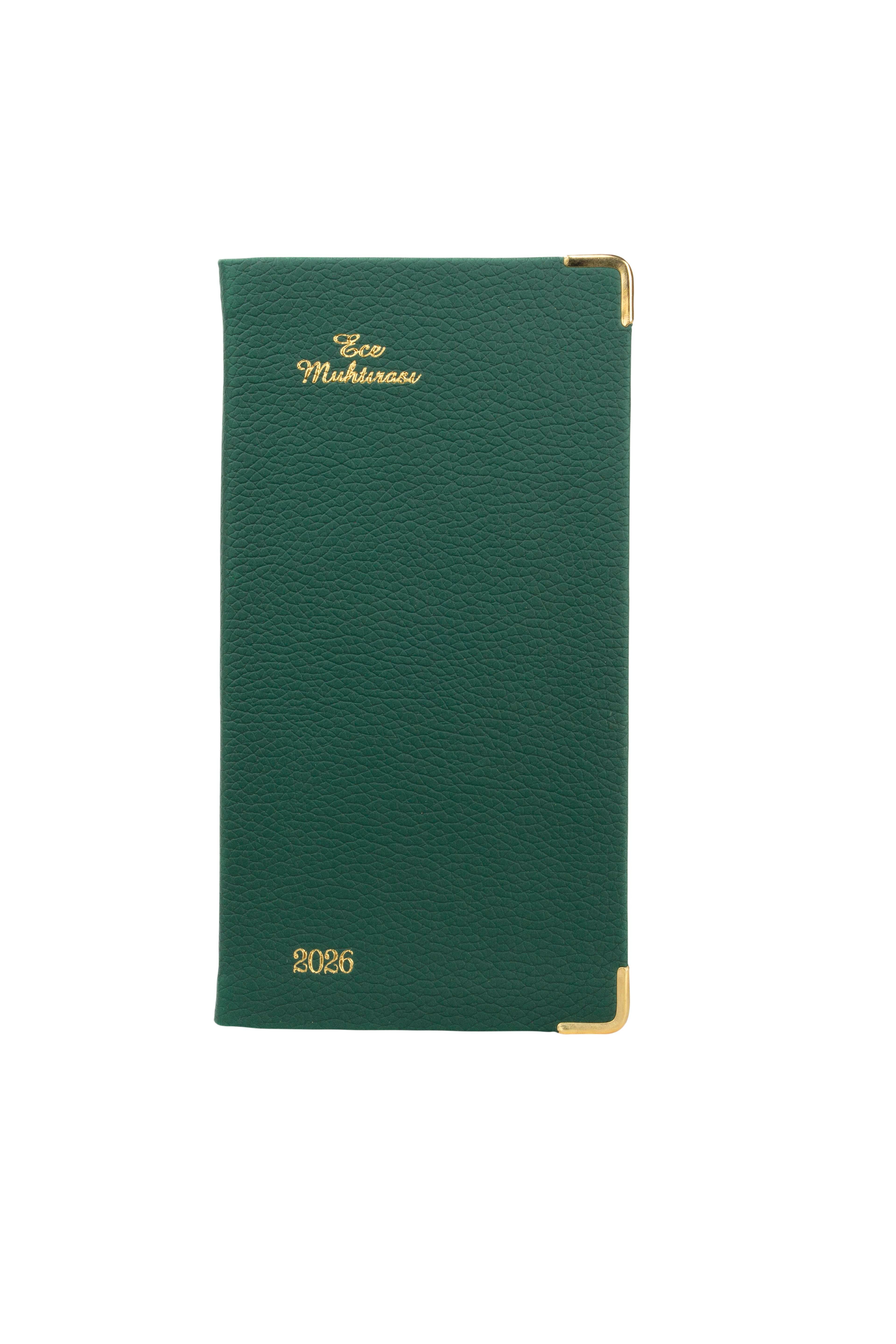 Ece-4Dl Karaköy Yeşil Çizgili Haftalık 8,5X16 2026