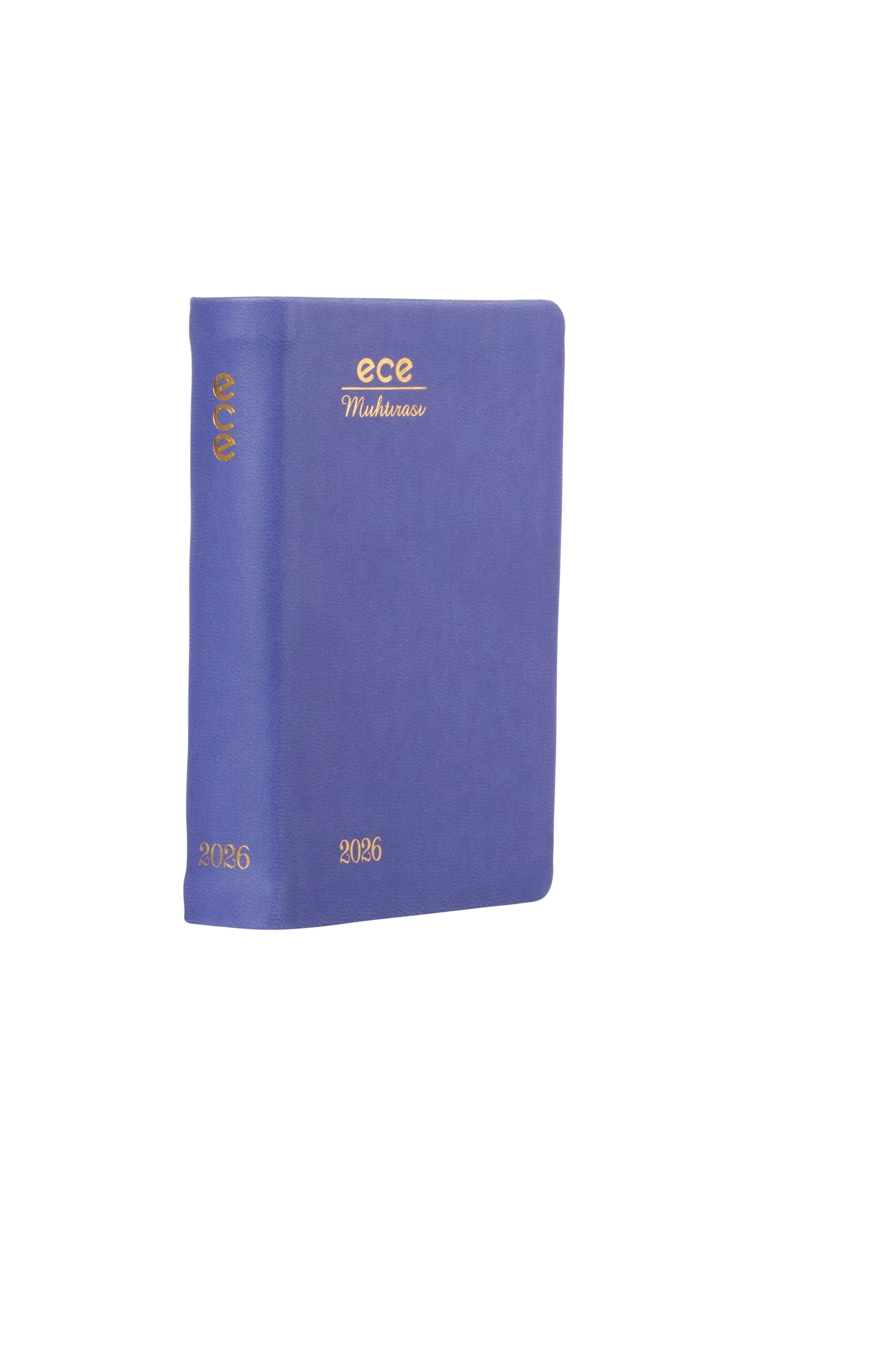 Ece-5D Galata Lila Çizgili Günlük 8,5x13 2026