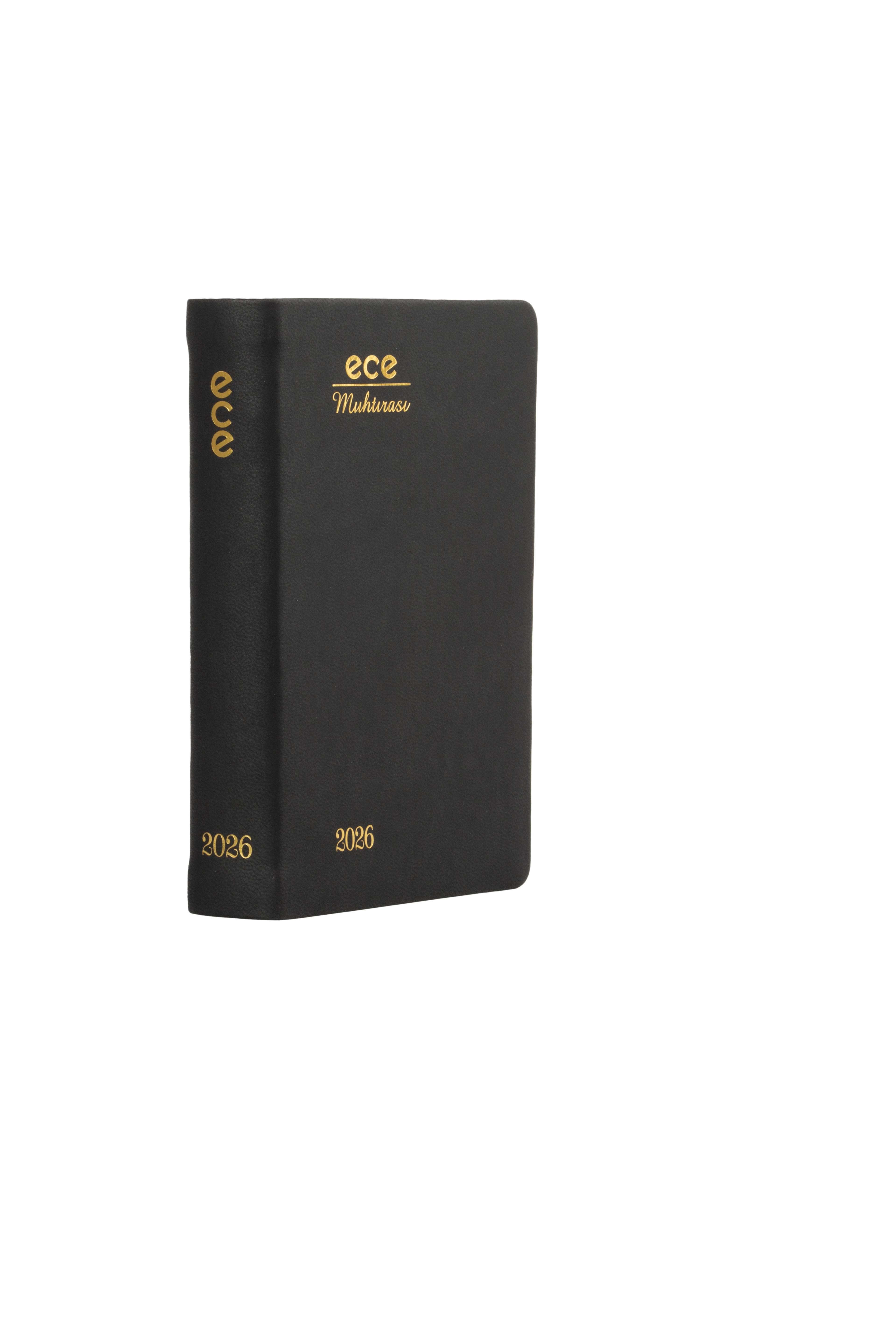 Ece-5D Galata Siyah Çizgili Günlük 8,5x13 2026
