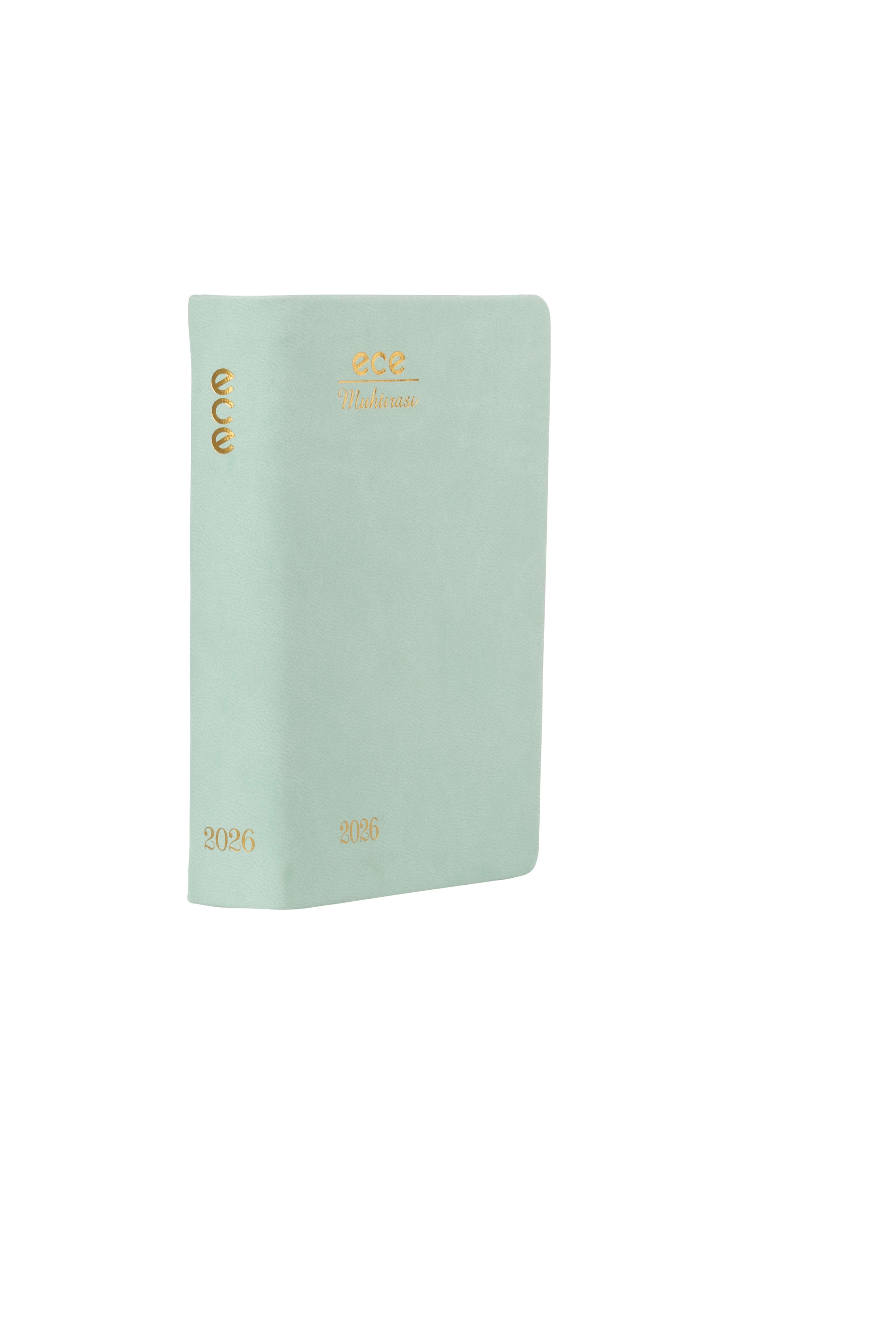 Ece-5D Galata Su Yeşili Çizgili Günlük 8,5x13 2026