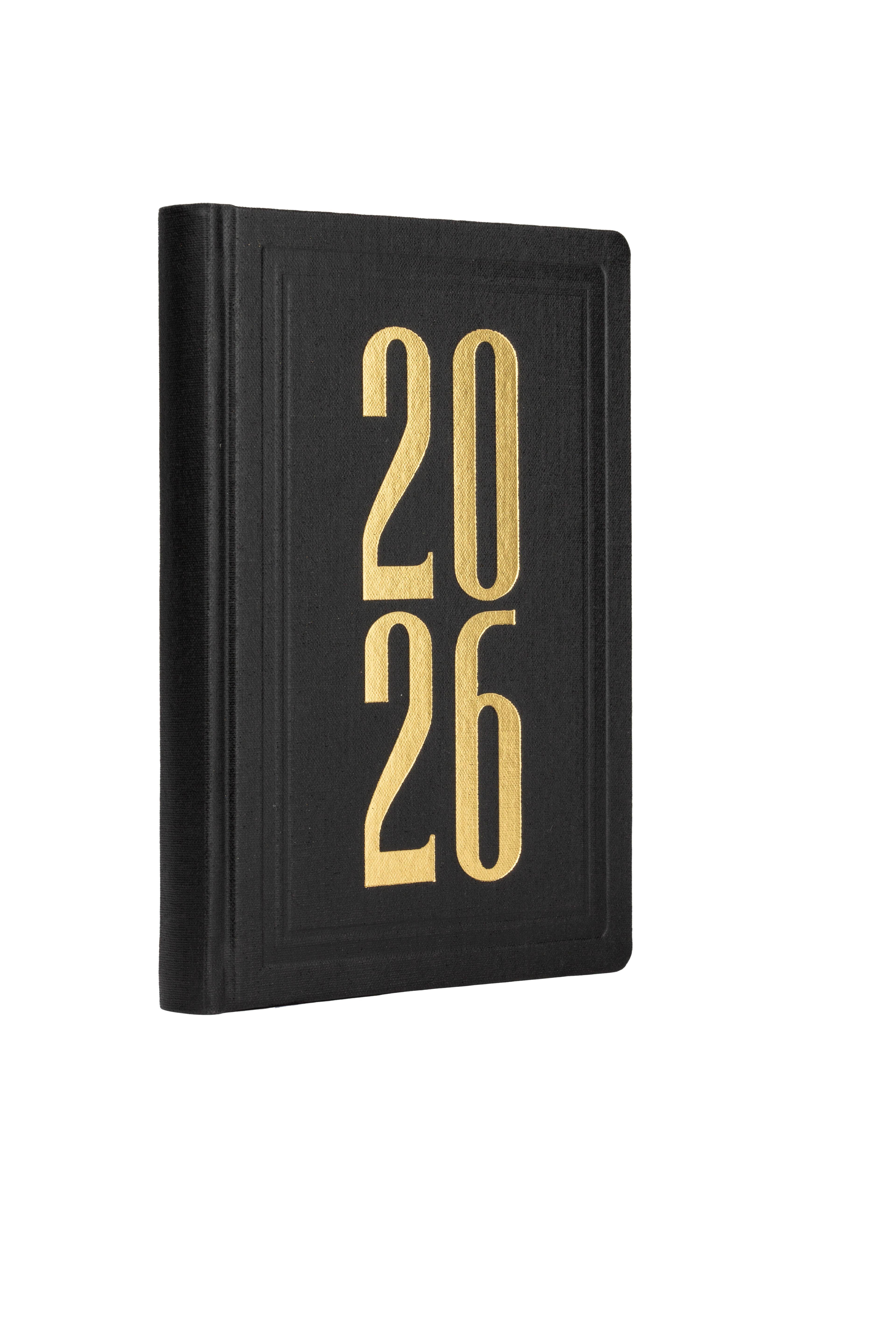 Ece-Aşiyan Siyah Düz 2 Günlük 13x18 2026