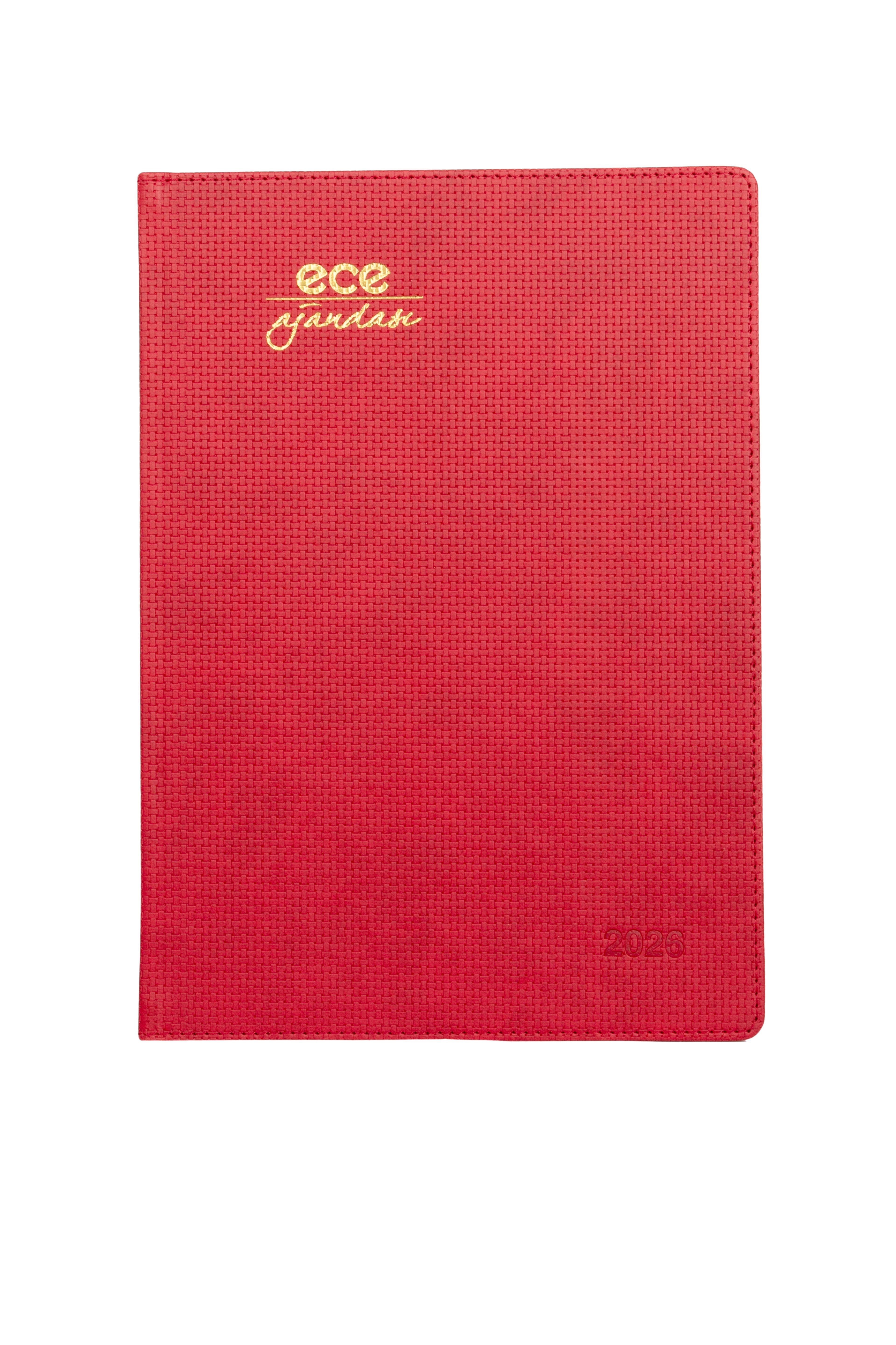 Ece-Çeşme Kırmızı Haftalık 19,5x28 2026