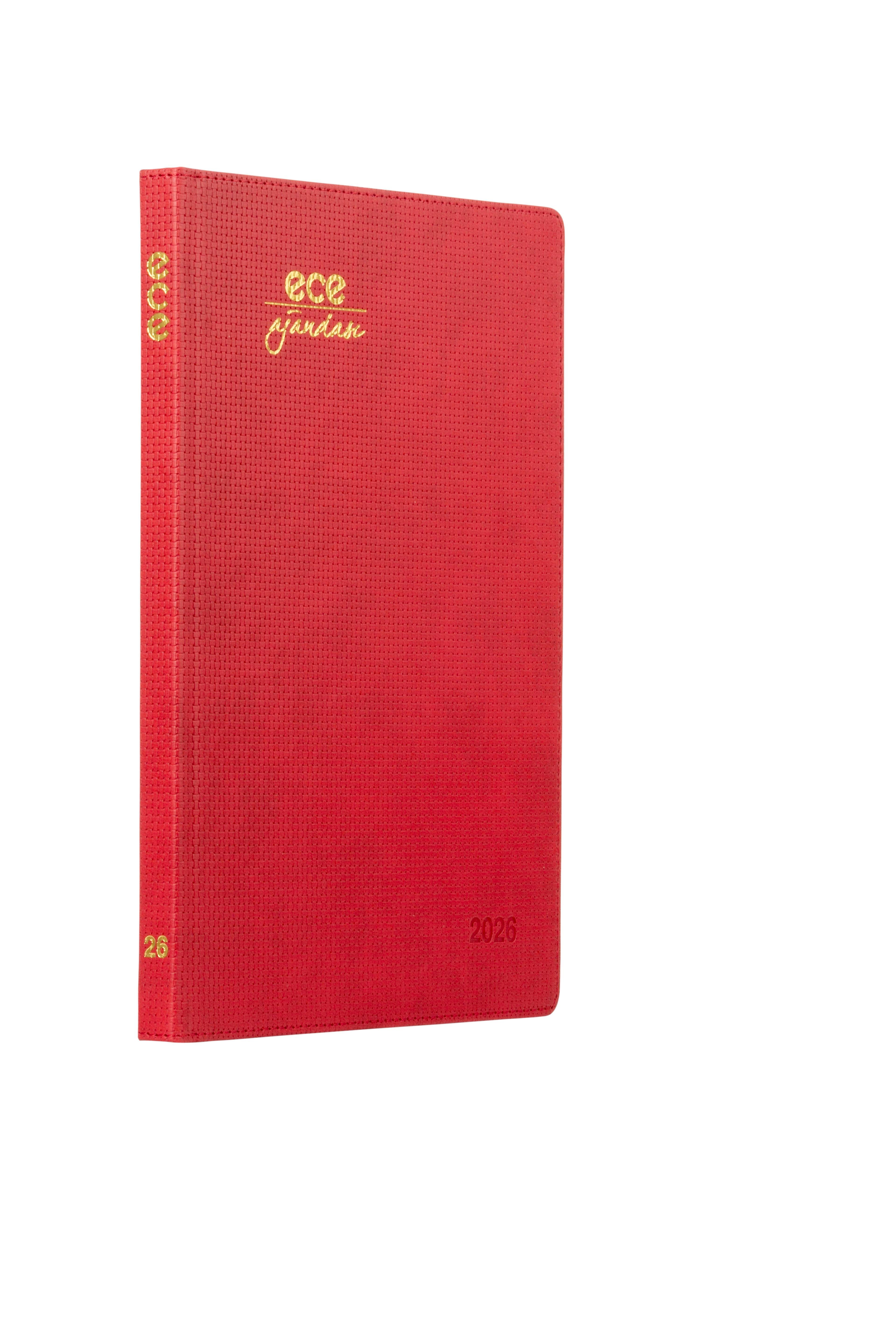 Ece-Çeşme Kırmızı Haftalık 19,5x28 2026