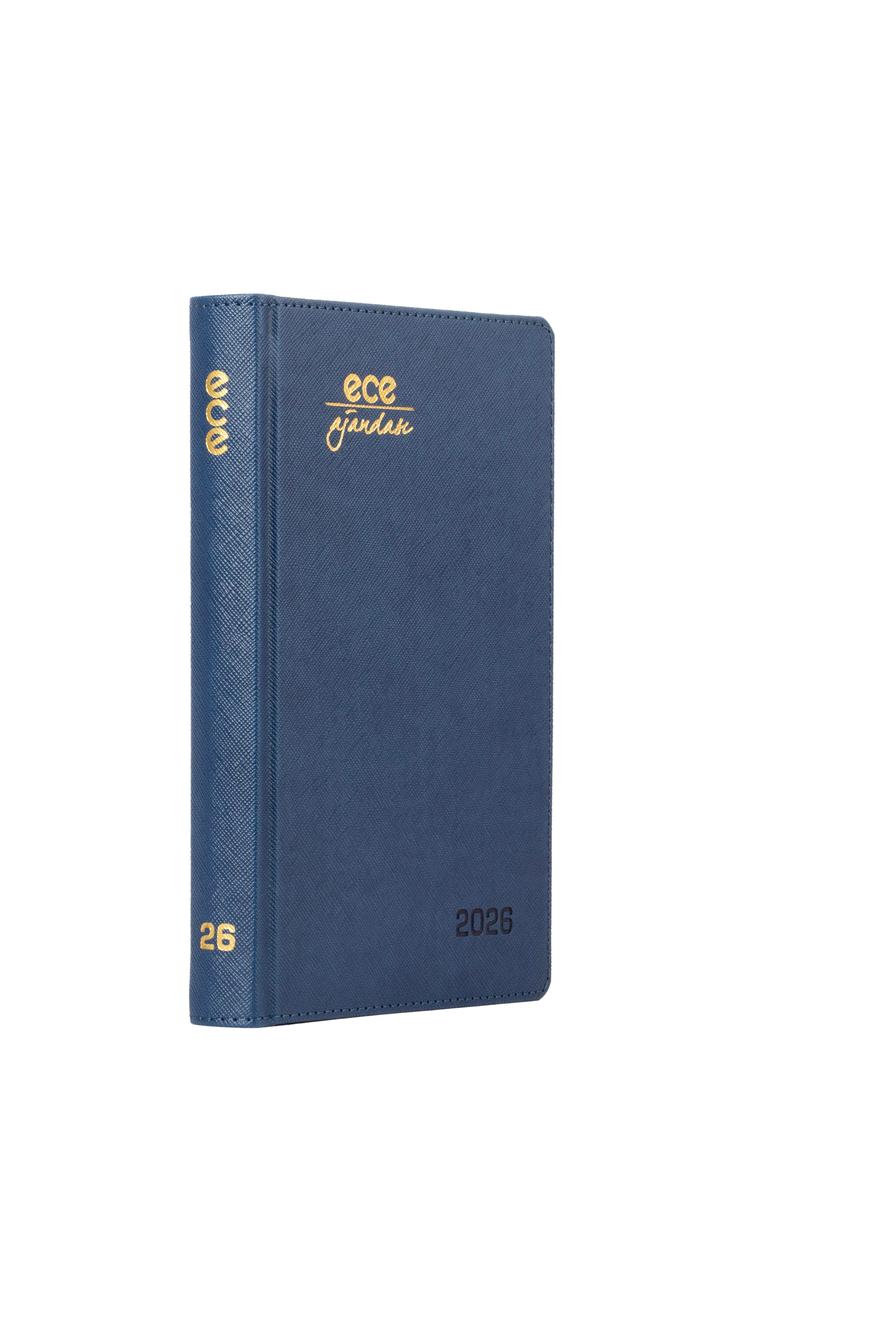 Ece-Datça Lacivert Kareli Günlük 14x20 2026