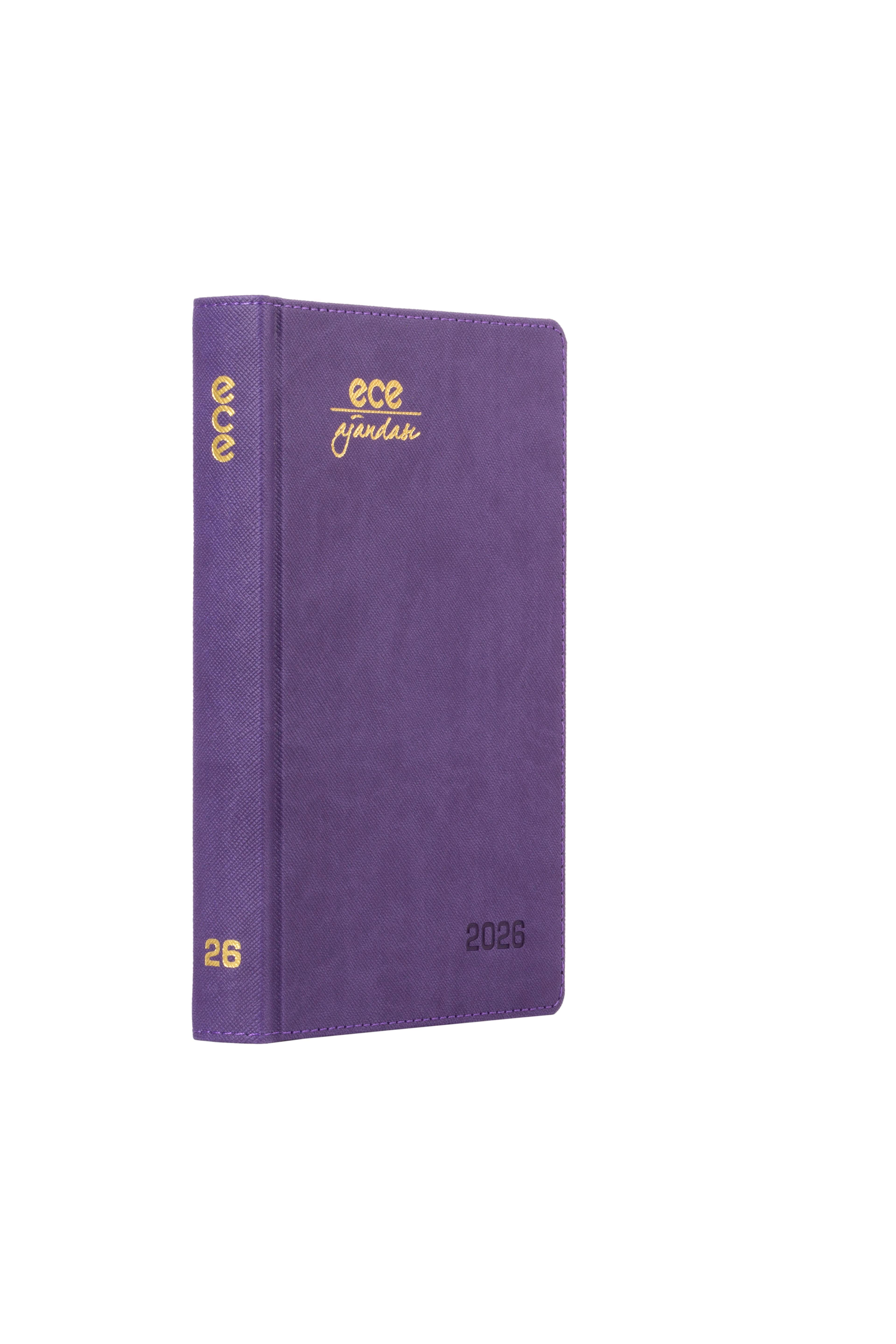 Ece-Datça Mor Kareli Günlük 14x20 2026