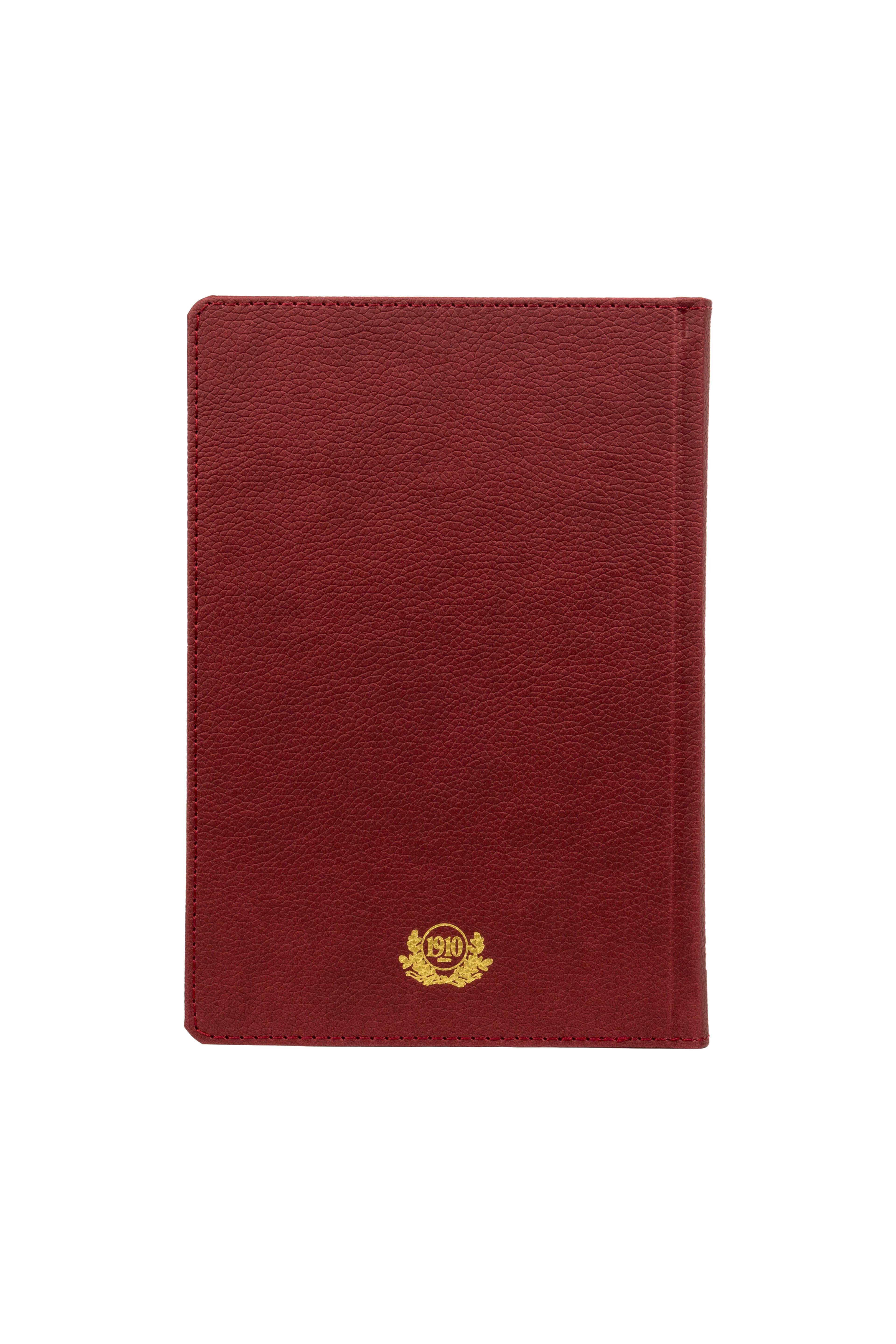 Ece-Kemer Bordo Çizgili Günlük 14x20 2026