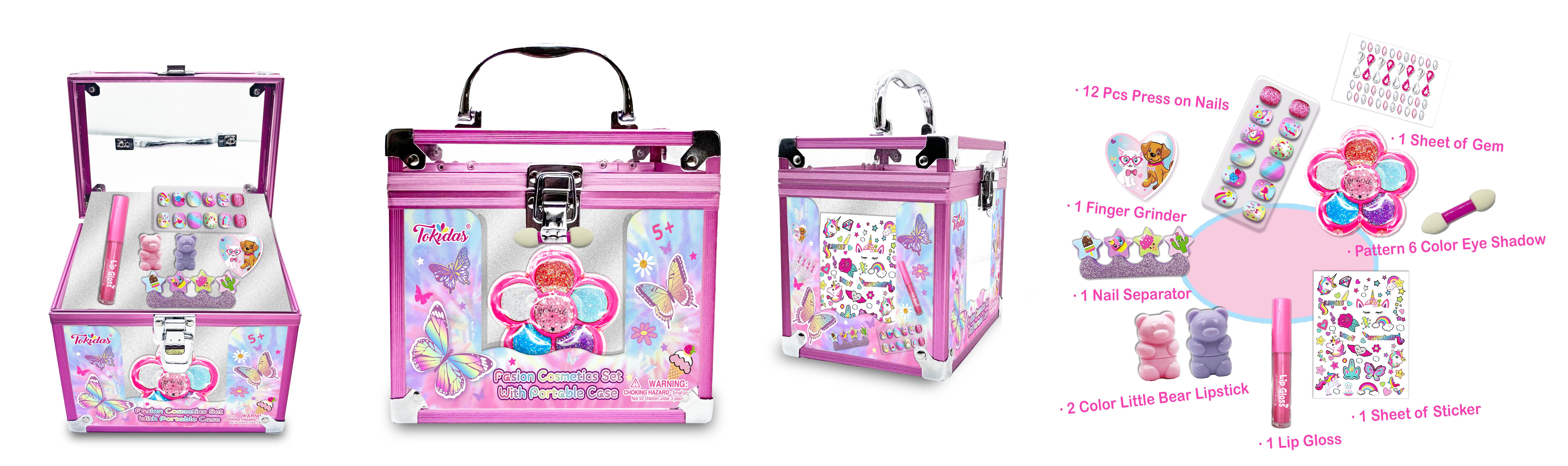 Fashion Cosmetics Set With Portable Case