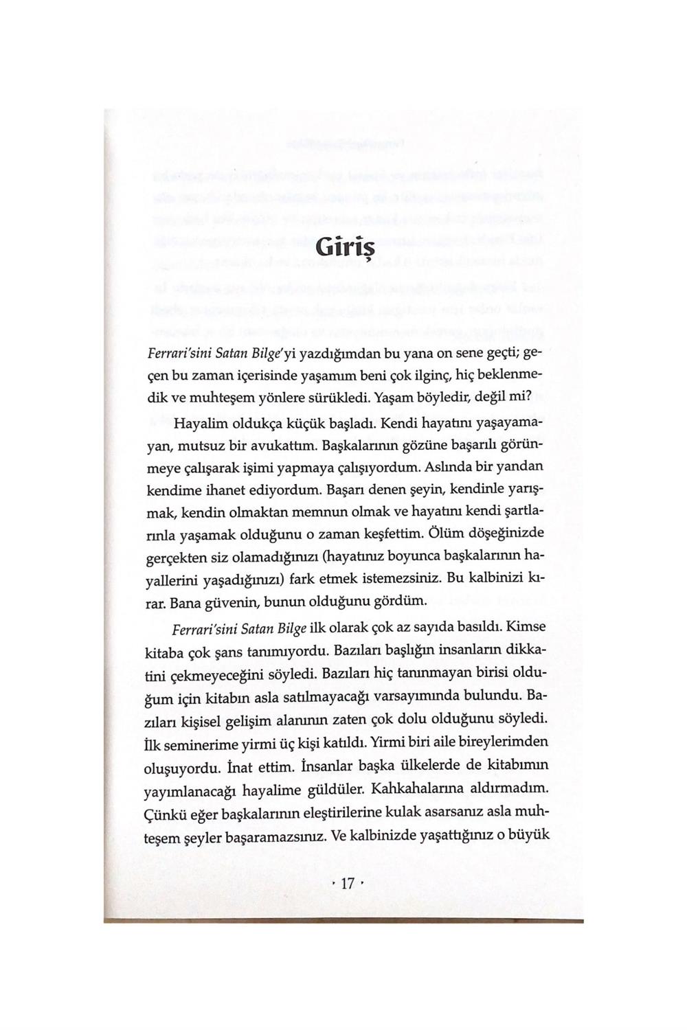 Ferrari'sini Satan Bilge - Robin Sharma