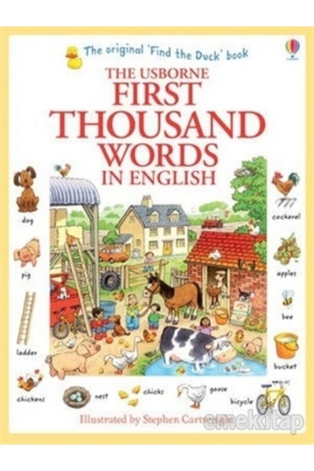 First Thousand Words In English