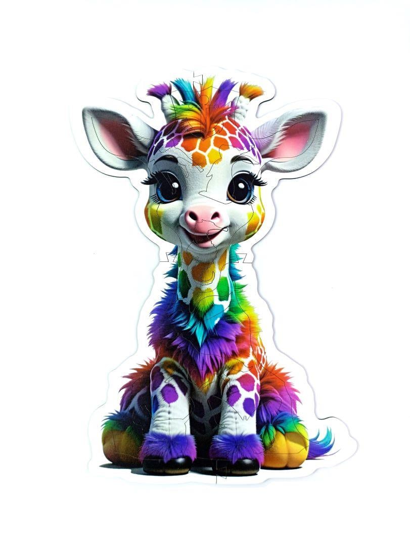 Giraffe Puzzle 14 Parça