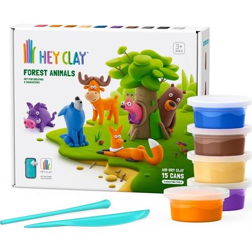 Hey Clay Hava ile Kuruyan Kil (15'li Kutu) - Orman Hayvanları