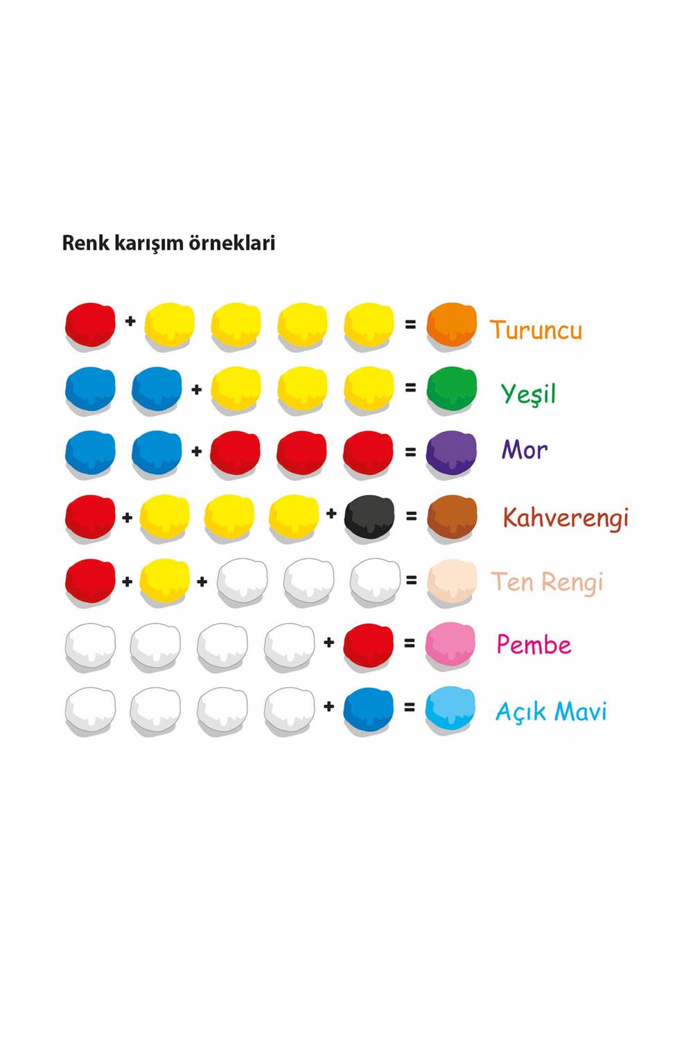 I-clay Proje Hamuru - 6lı Set
