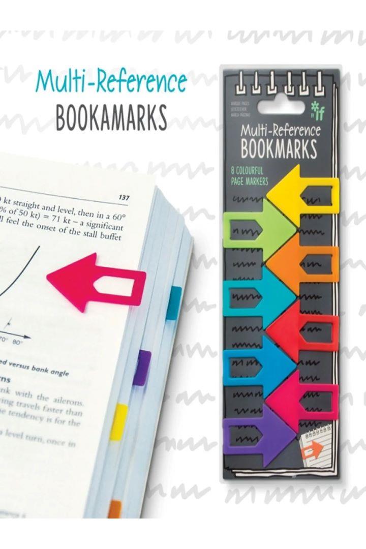 If 8 Adet Renkli Ok Kitap Ayracı