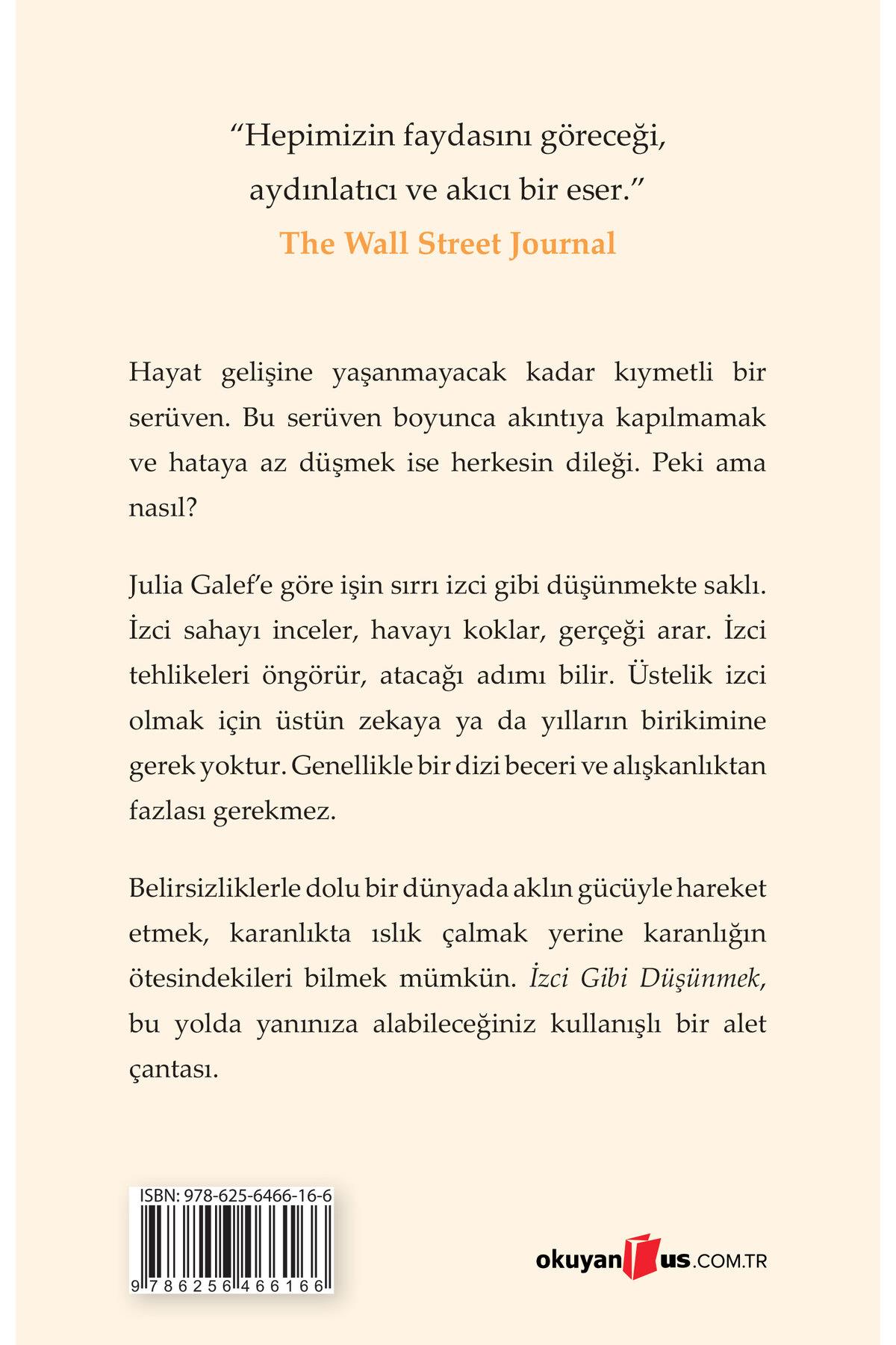 İZCİ GİBİ DÜŞÜNMEK JULIA GALEF