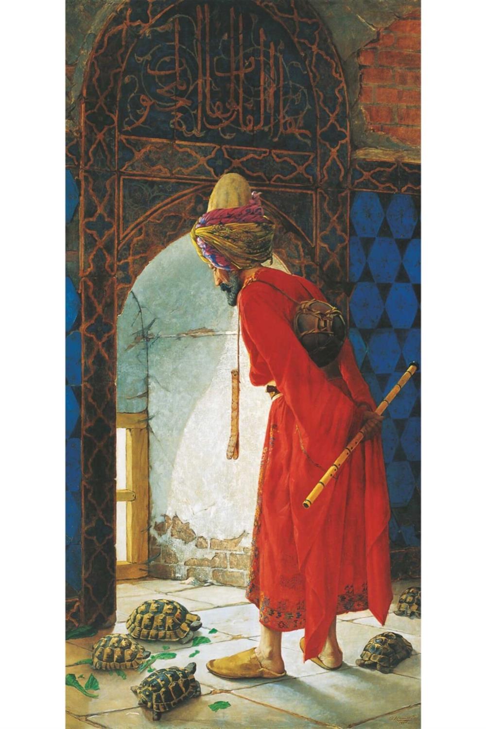 Kaplumbağa Terbiyecisi / 1500 Parçalık Puzzle, Kod:3755
