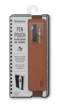 Kılıf Bookaroo Pen Pouch Defter Üstü Kalemlik Kahverengi