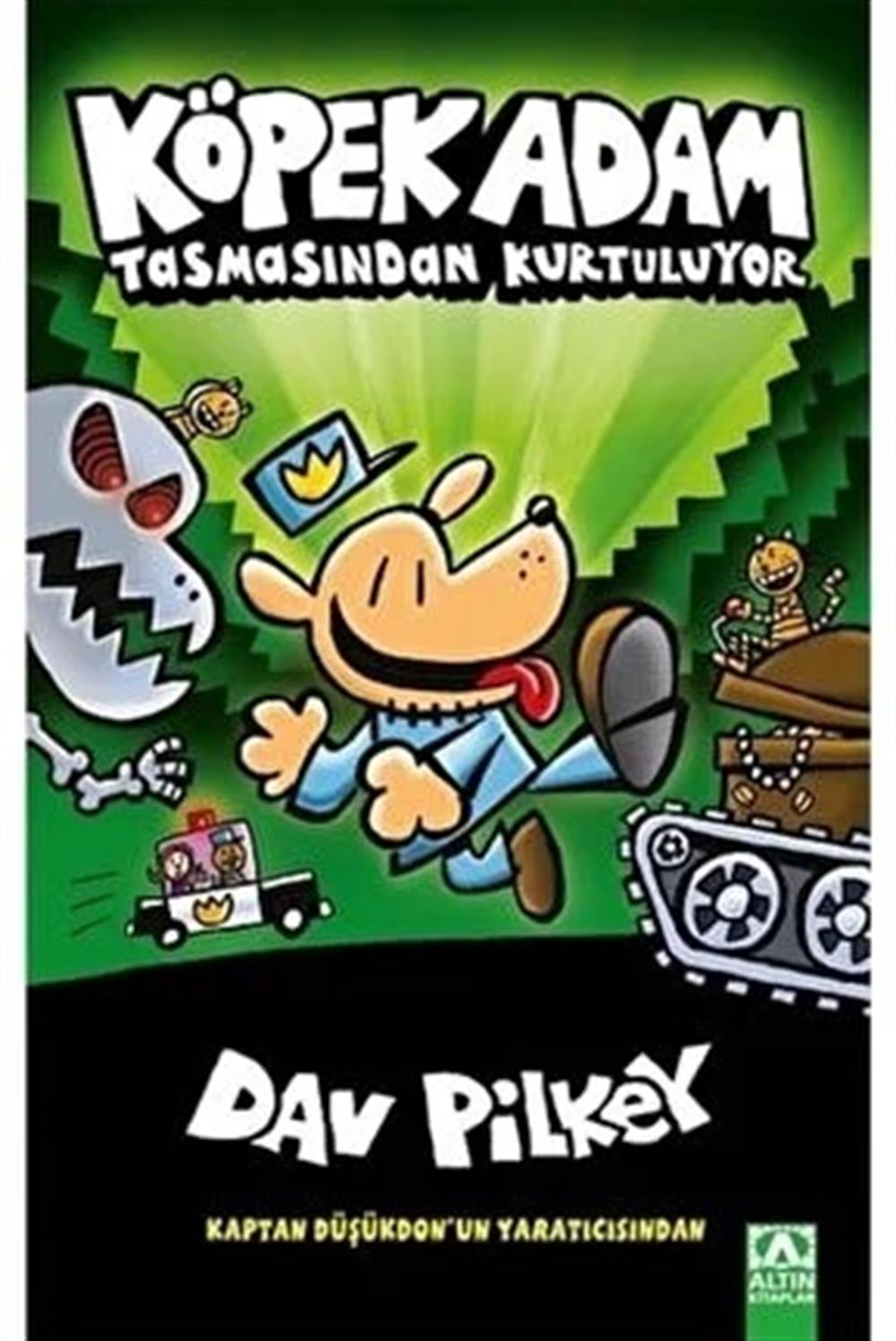 Köpek Adam Tasmasından Kurtuluyor - Dav Pilkey