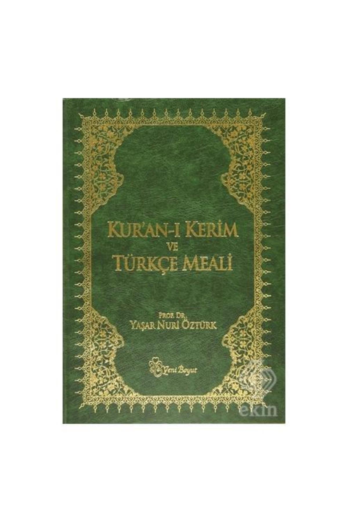 Kur'an I Kerim Ve Türkçe Meali (METİNLİ BÜYÜK BOY) /