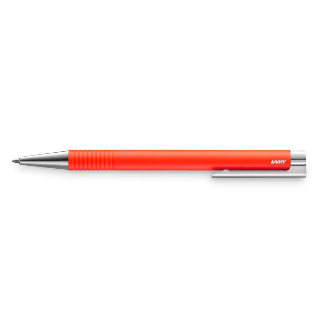 Lamy Logo Lx Tükenmez Kalem Paslanmaz Çelik Neonorange Matt