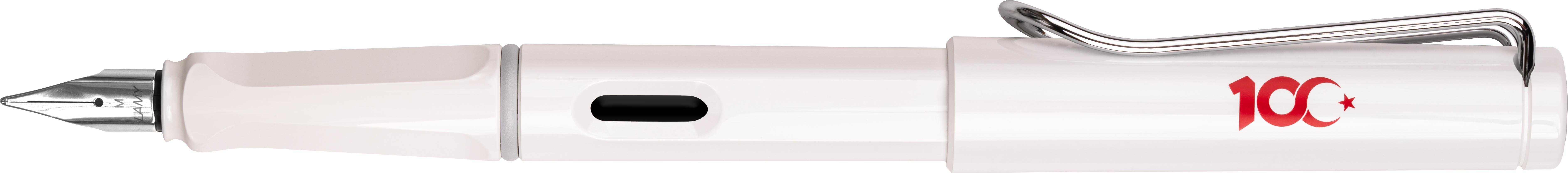 Lamy Safarı D.Klm Mtl Klp M Uc Beyaz 100Yıl
