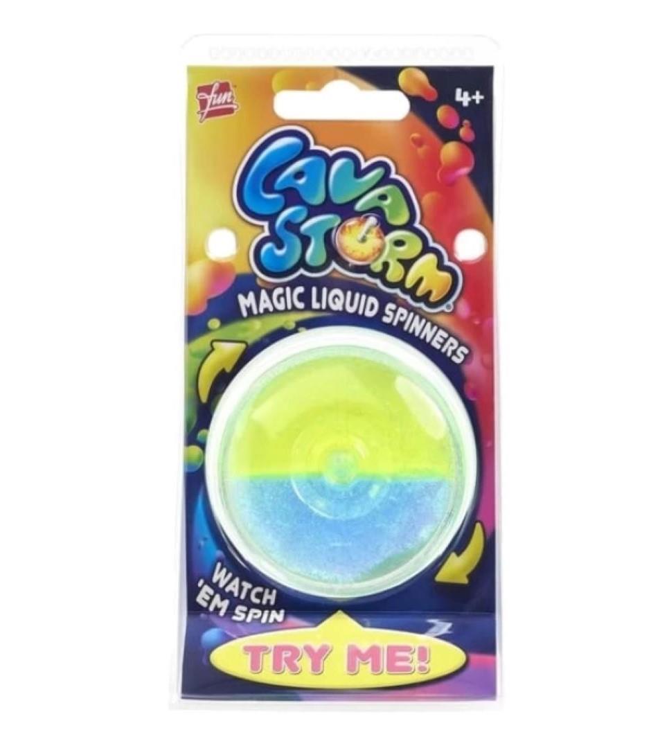 Lava Storm Magic Liquid Spinners Asst