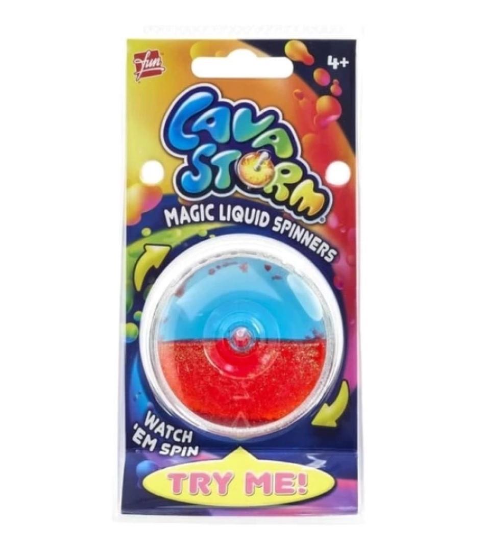 Lava Storm Magic Liquid Spinners Asst
