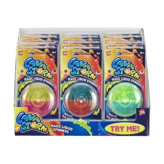 Lava Storm Magic Liquid Spinners Asst