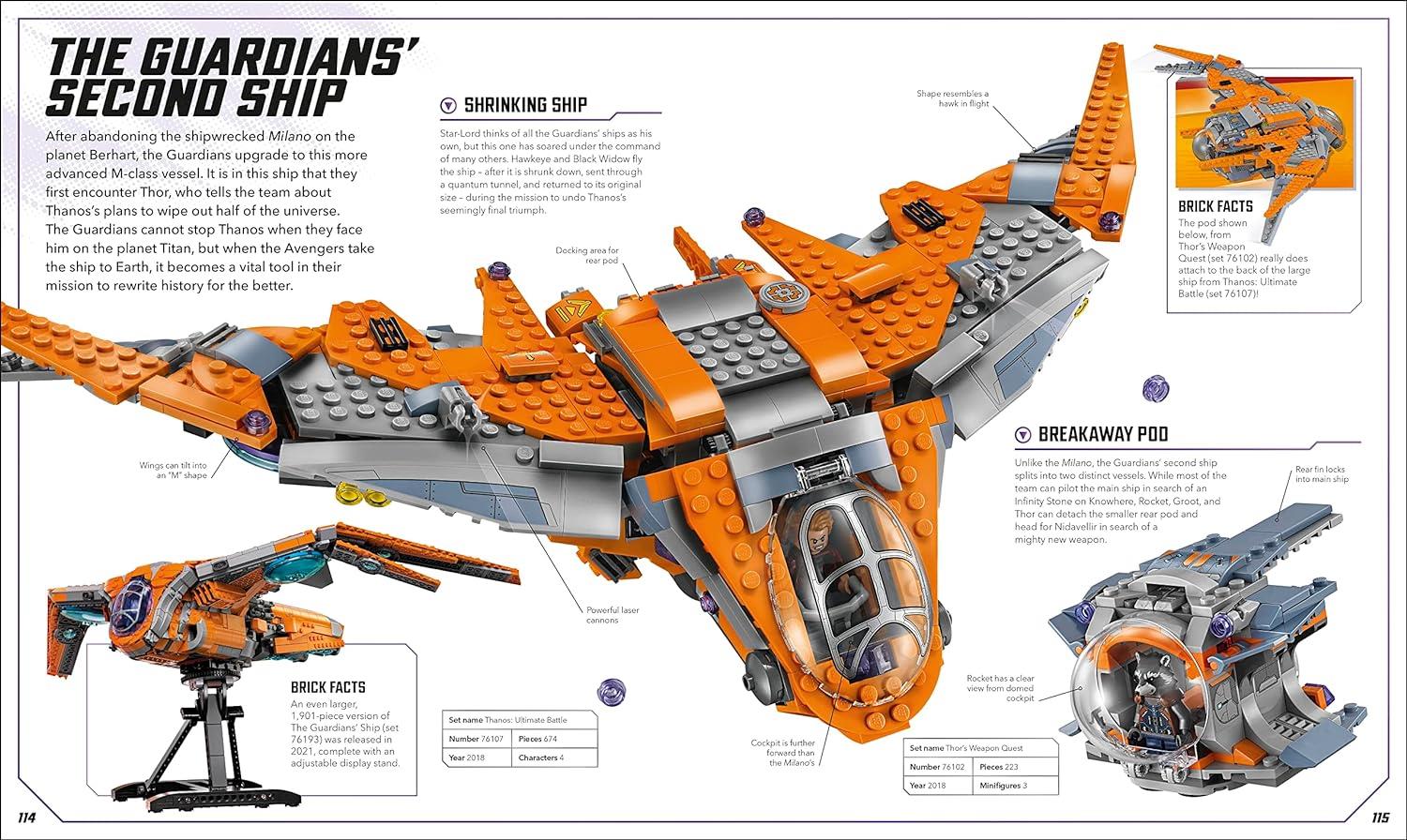 Lego Marvel Visual Distionary