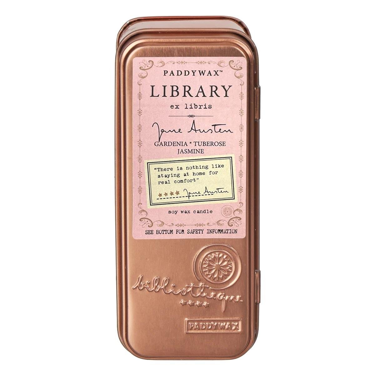 Library Two Wıck Travel Tın - Jane Austın - İki Fitilli Meta